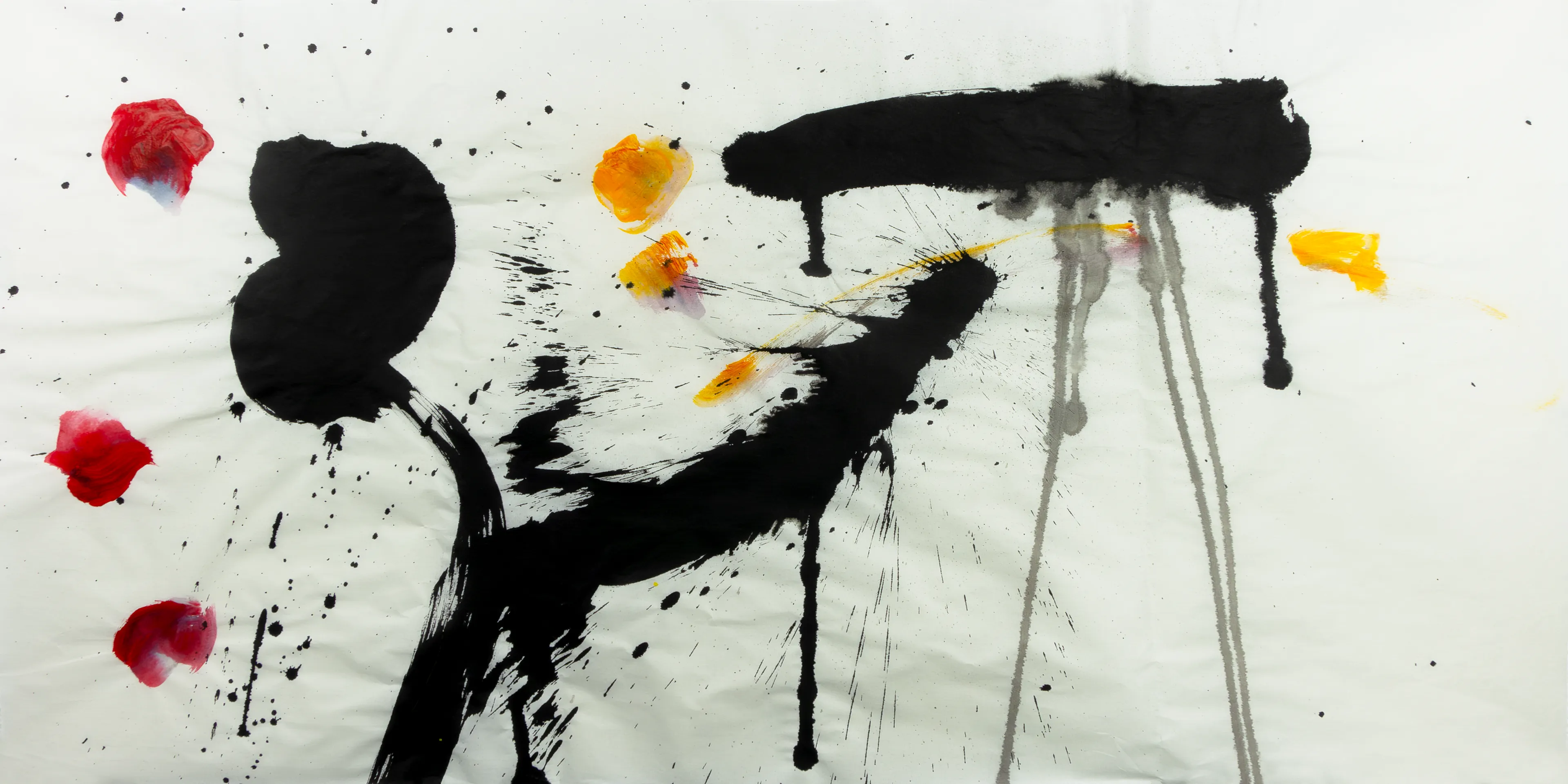 indian ink & acrylic paint on rice paper