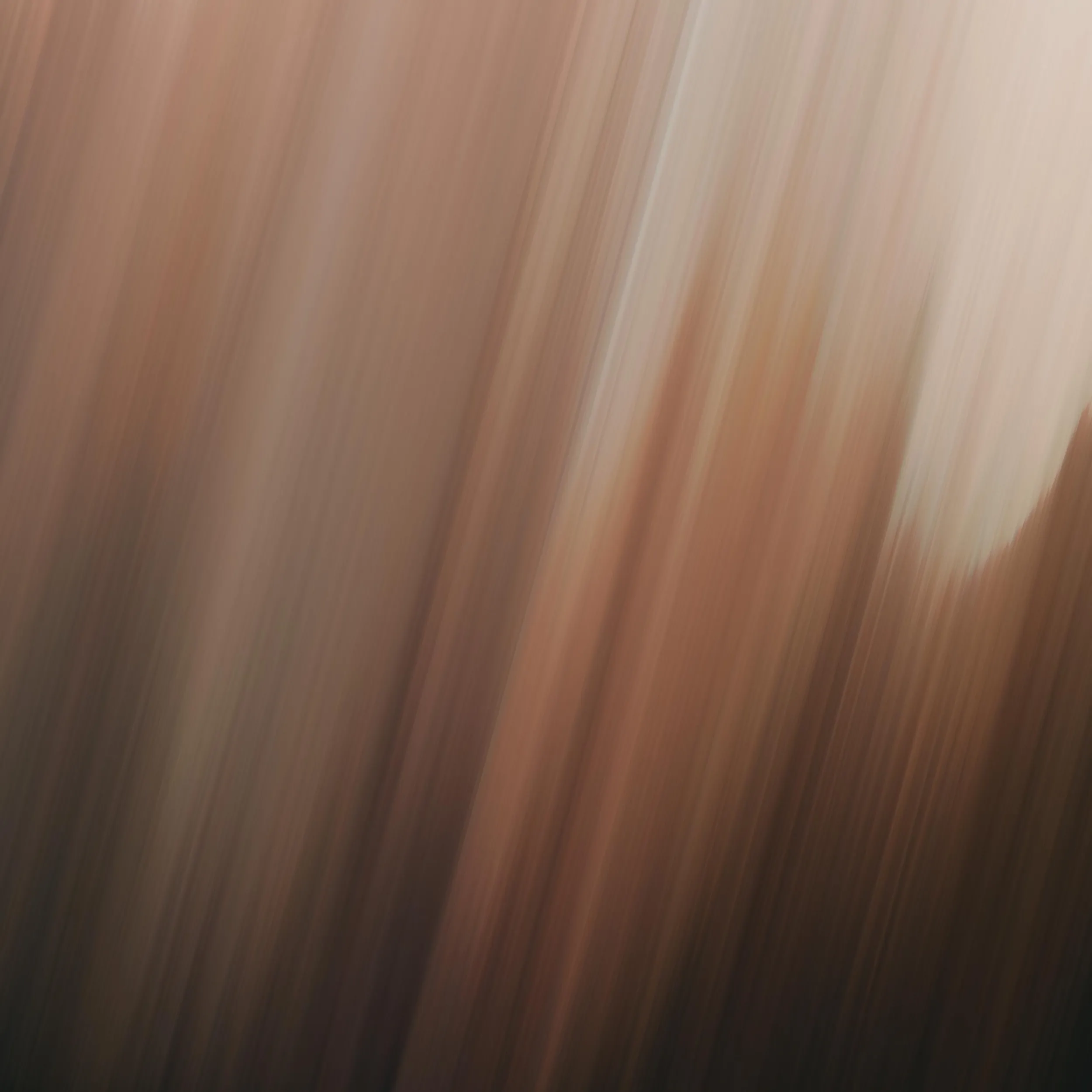 Procedurally generated image via an algorithm that sorts pixels on different bands, creating the illusion of rays coming from above.