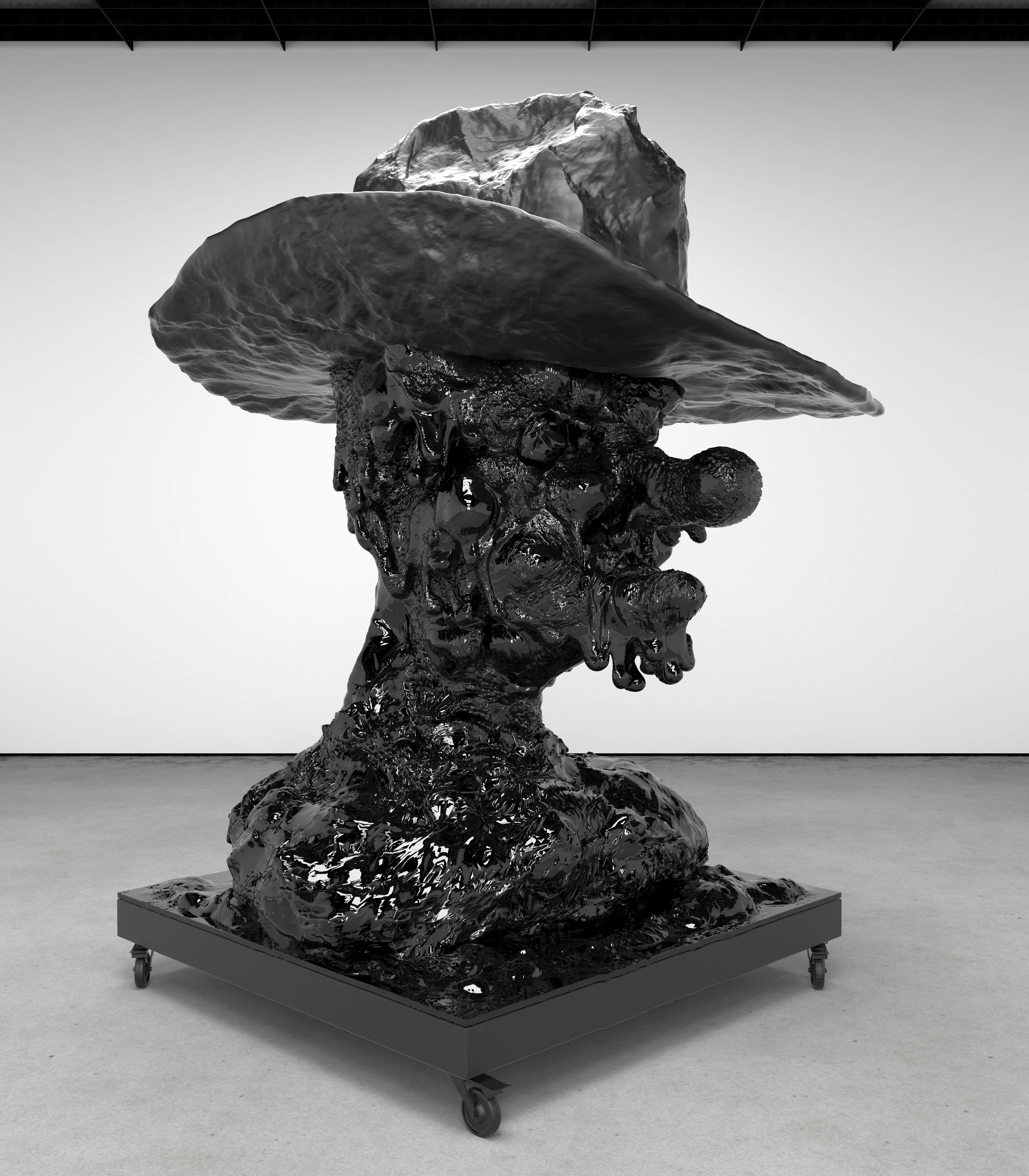 This piece is a nod to the crypto/NFT/gold rush
Size: 4000 x 4571 px
Year Made: 2021
Medium: Zbrush, 3DS Max and VRay