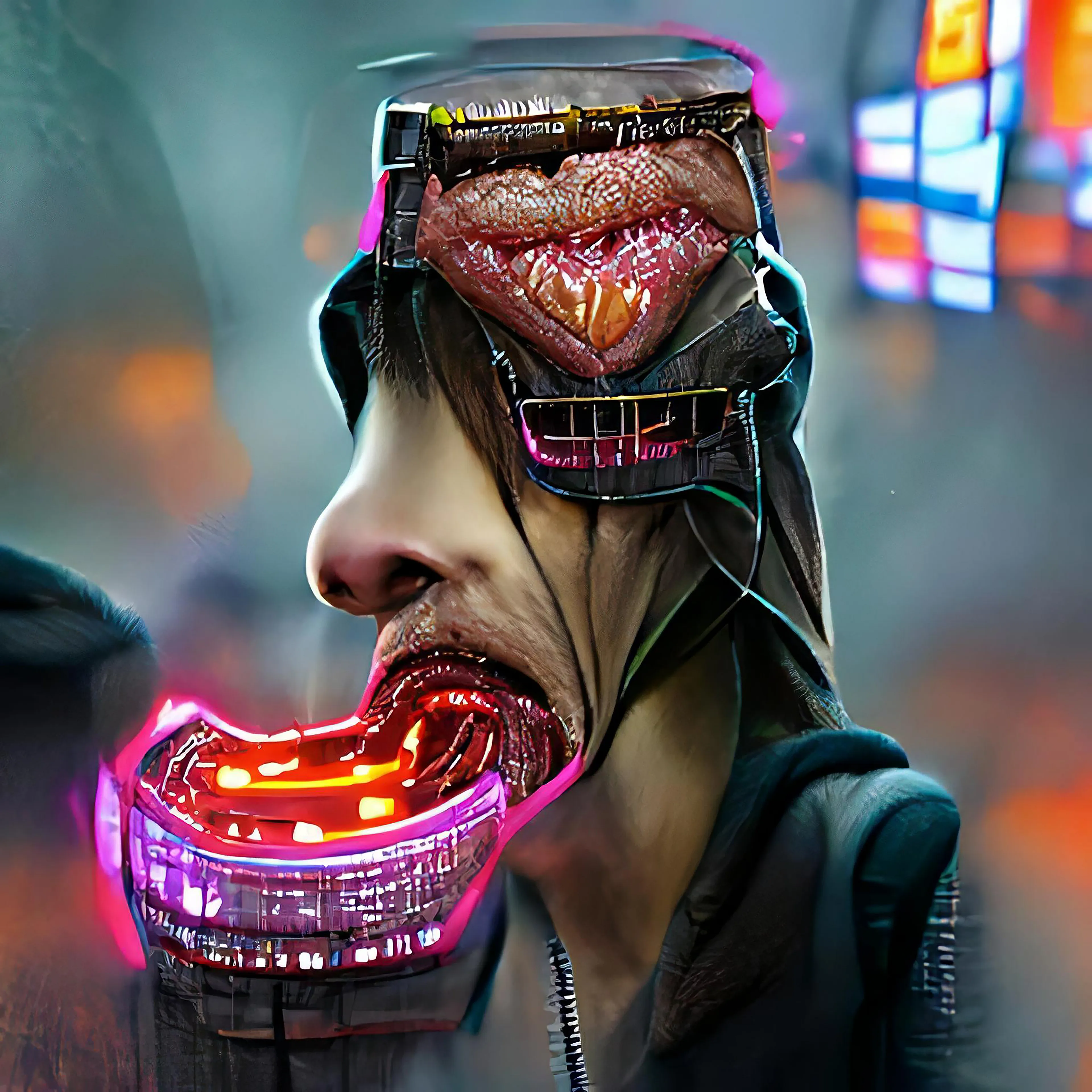 Digital Overload
6000x6000

Created using speech recognition and neural networks trained to transform speech into visuals, based on below input:

This one was served a mental digital overload.