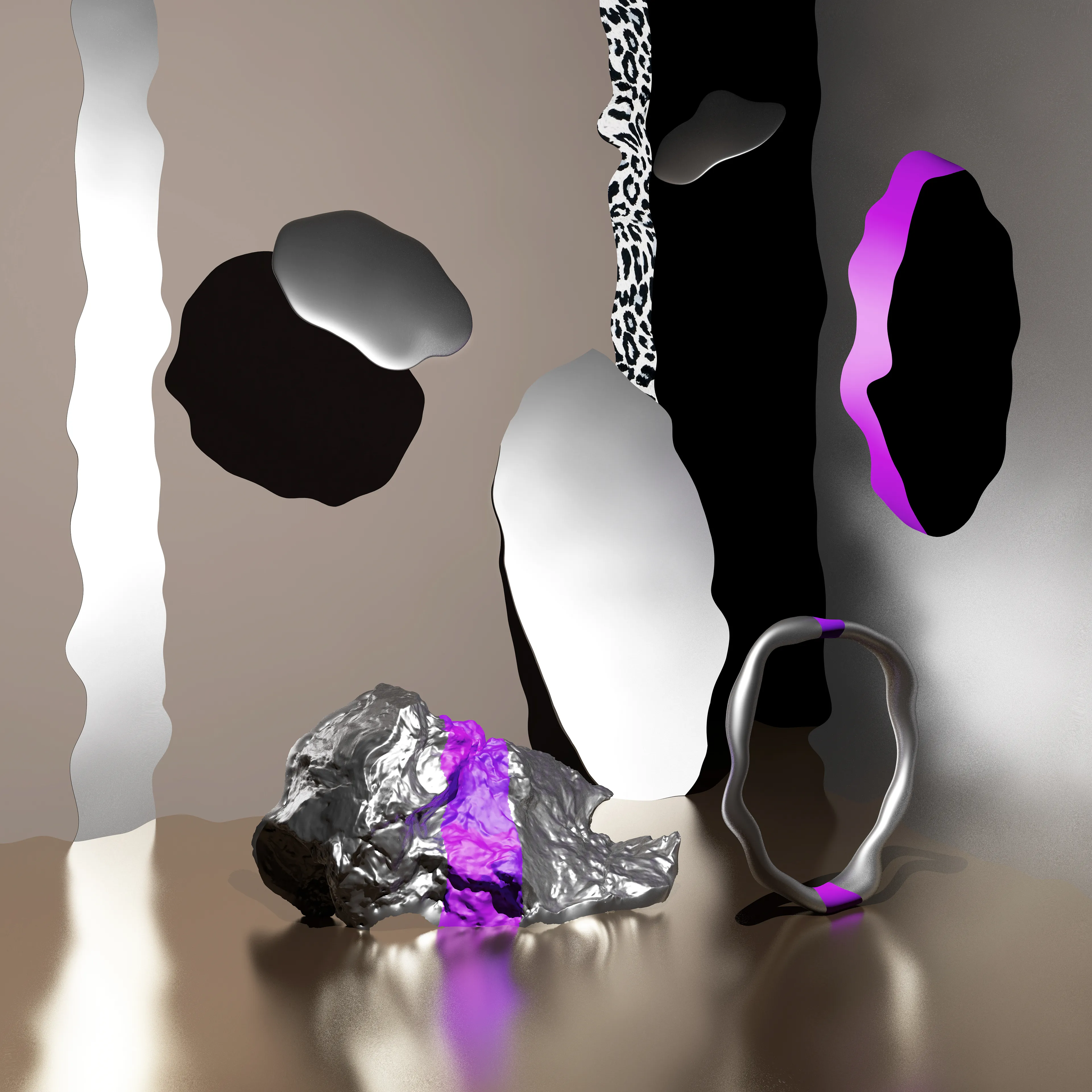 A 3D abstract/surreal space

6000x6000 pixels, 300 dpi

2021

