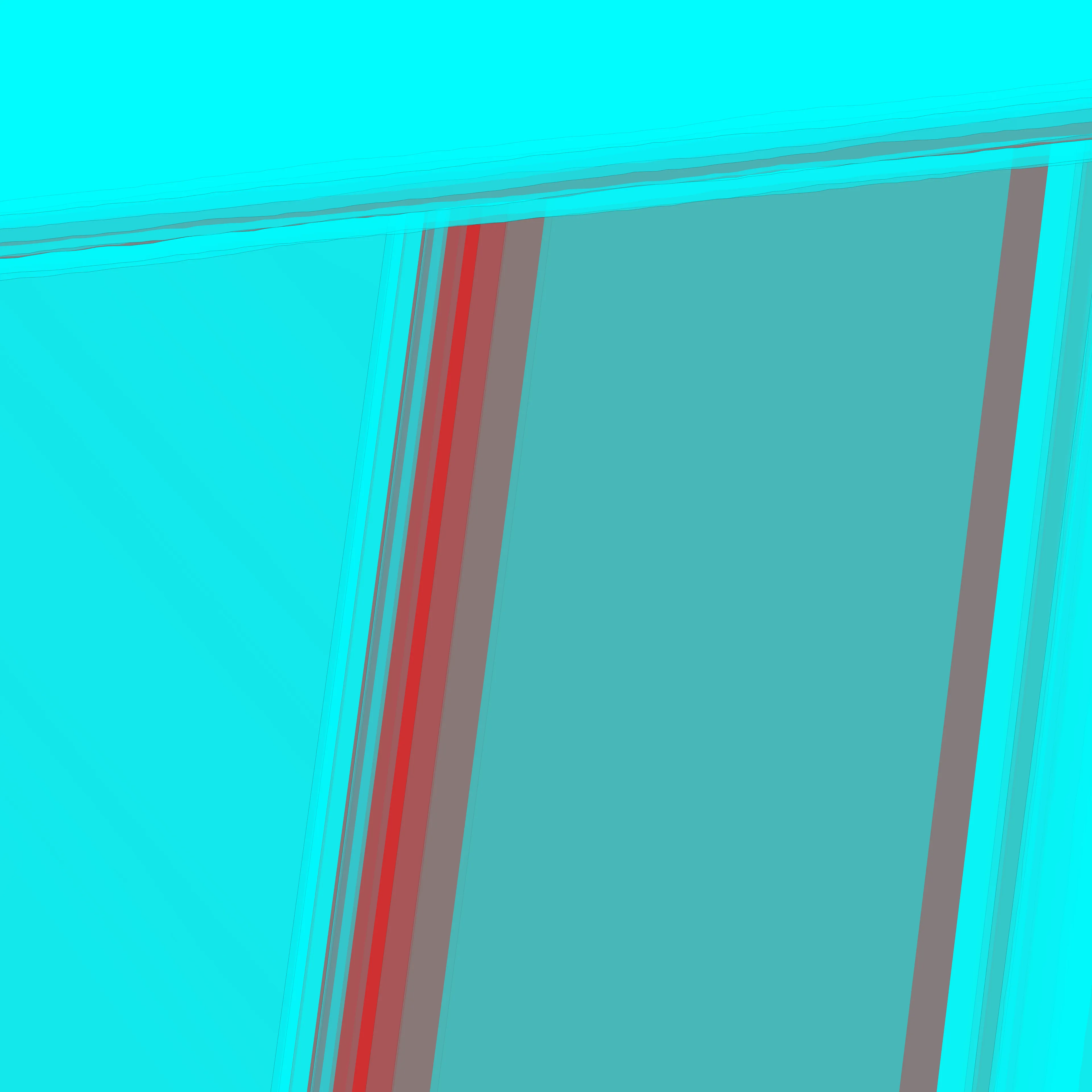 Multi-layered generative bands of color 