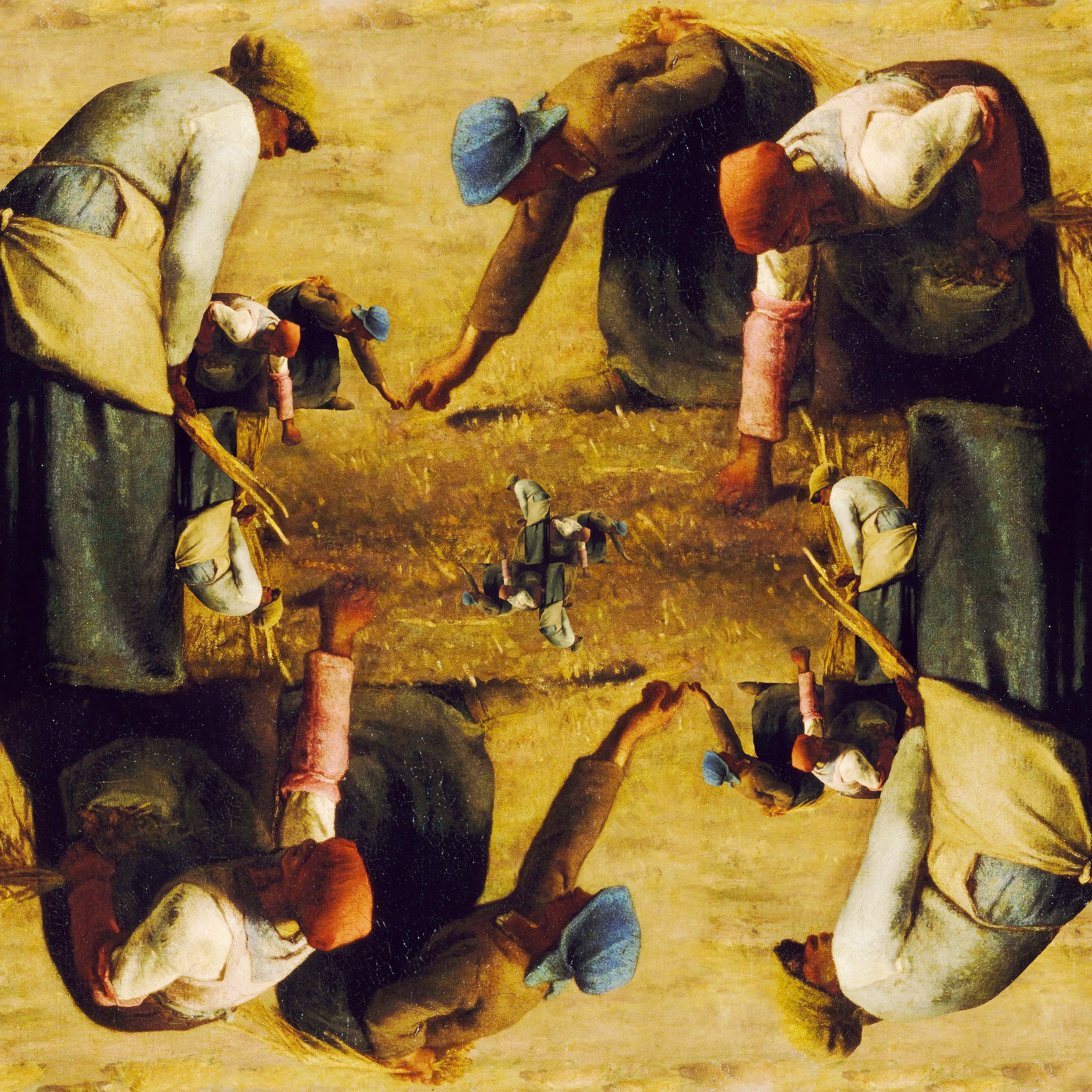 The Gleaners
by: iuri kothe
year: 2016
size: 3600 x 3600 px
medium: digital collage

[timelapse video](https://youtu.be/XaX6K3MKkwM)

source:

[Jean-François Millet - The Gleaners (1857)](https://en.m.wikipedia.org/wiki/File:Jean-Fran%C3%A7ois_Millet_-_Gleaners_-_Google_Art_Project_2.jpg)