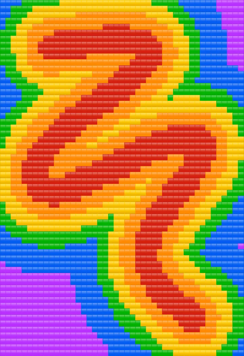 ASCii emoPIXELS CAD is a series of pixel based drawings fully made with emojis. They are made into a CAD environment using NURBS custom tools for drawing the curves although in this piece a finger tracking hardware has been used to capture the movement of one single finger in the air to input the drawing curve.

The piece is an HTML containing 2700 emojis
h0l4.com/emopixels/3

emojis used 🟥 🟧 🟨 🟩 🟦 🟪