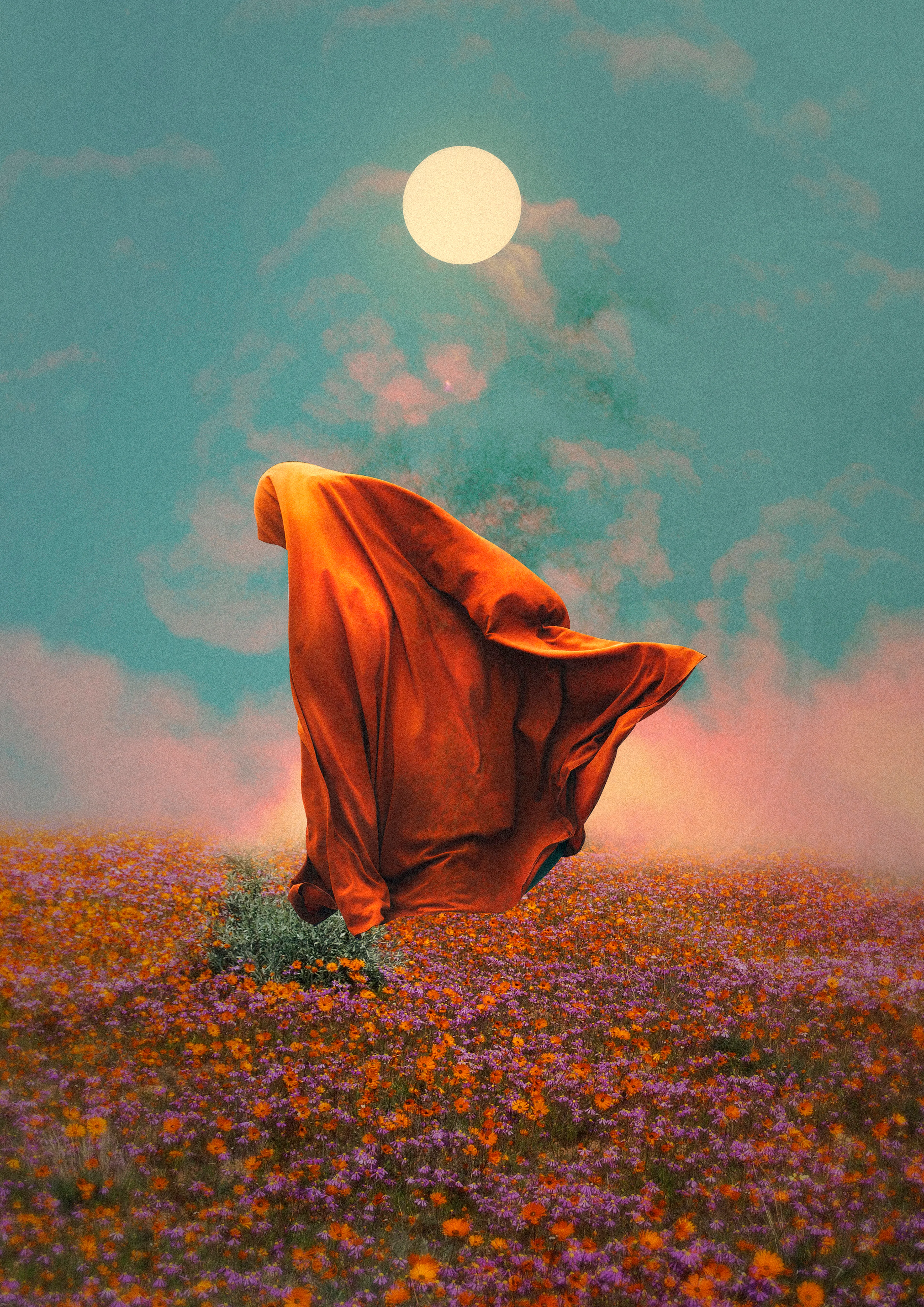 ⋞ An undetermined presence ≽

The NFT includes the 4000x5600 px high res file. The buyer will get a 50x70 cm (19.6x25 in) hand signed physical edition. Anywhere in the world.

Fran Rodríguez is a digital artist based in Barcelona. He's been creating alternate realities since '05. He's worked for bands like Coldplay, Weezer and Twin Shadow. (lacabezaenlasnubes is spanish for "head in the clouds").