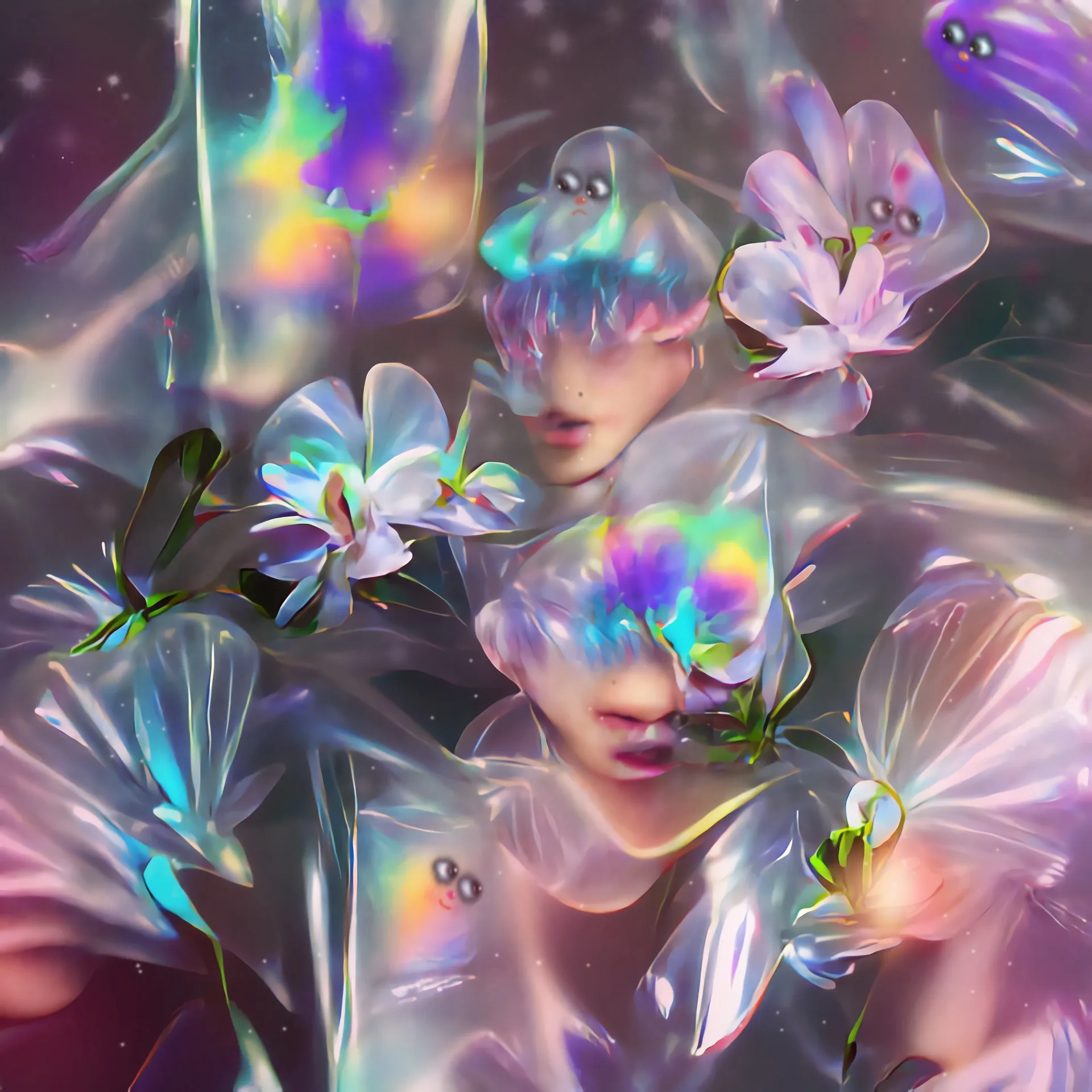 Collaboration with the chilean artist Alfacenttauri