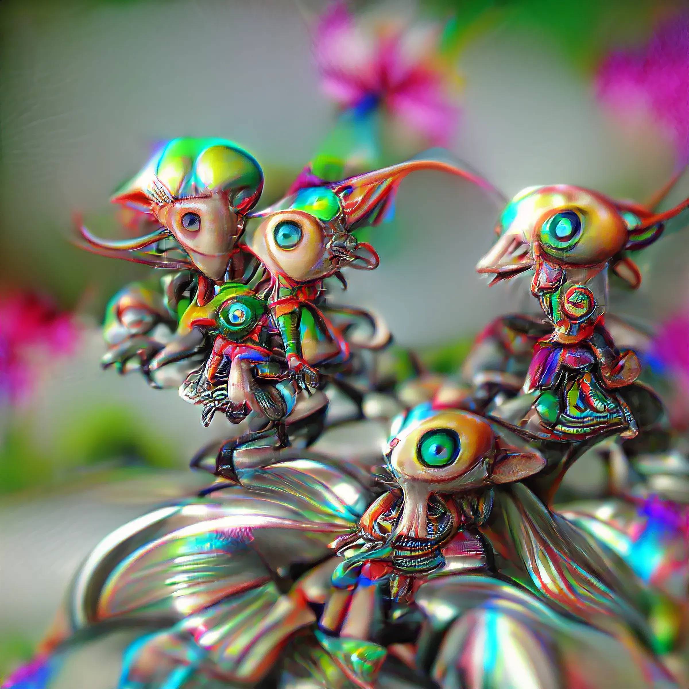 The Elves
These adorable nightmares are as curious about you as you are about them