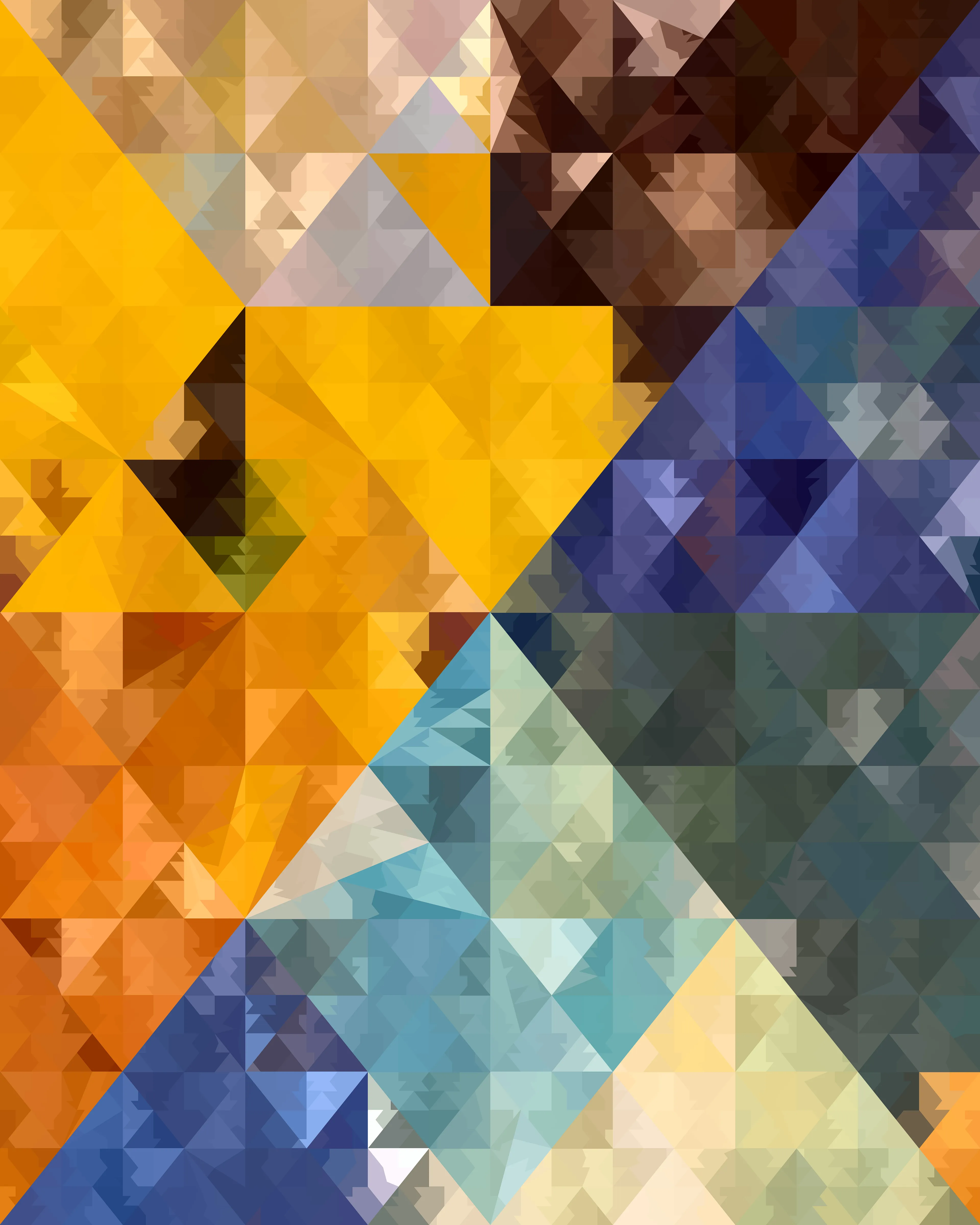 A generative human/computer collaboration with colors sourced from my paintings. 1/1. 10000x8000px.