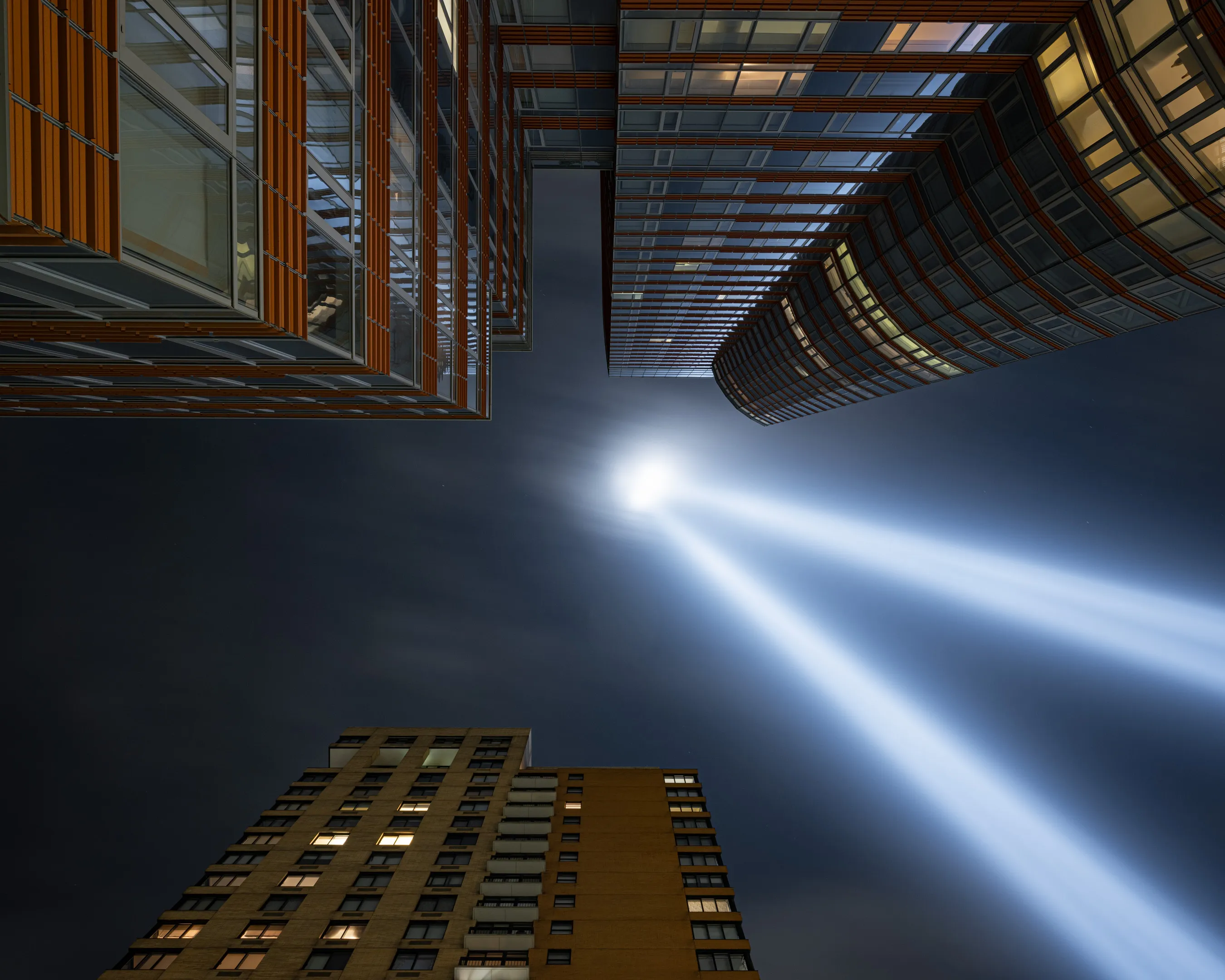 NYC #1
9/11 Tribute in Light
Photograph by Kris Graves

Tribute in Light has been yearly commemorative public art installation near the location of the original World Trade Center Twin Towers in Lower Manhattan, New York. 

NEVER FORGET

image size: 5400 x 4320 pixels
