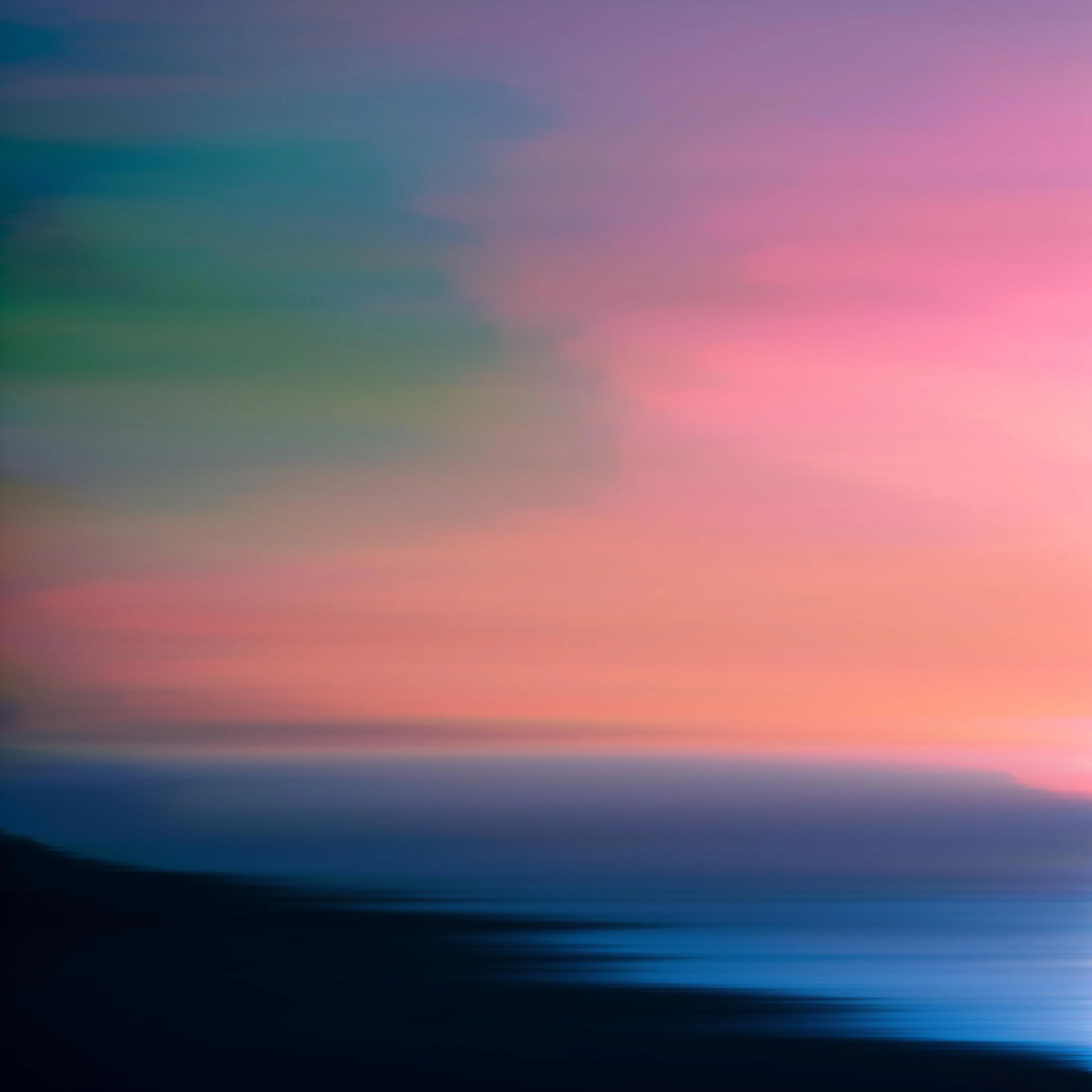 Layering pixels into a digital landscape.

This painting was created in Processing, by the means of a pixel sorting algorithm that uses generative methods to give different weights to pixels in the sorting process, dependent on external inputs.

By the nature of this technique, the forms and shapes of the final output can vary greatly from the input, revealing hidden landscapes and shapes, not noticed in the initial arrangement of pixels.

5000 x 5000px, 1 of 1.