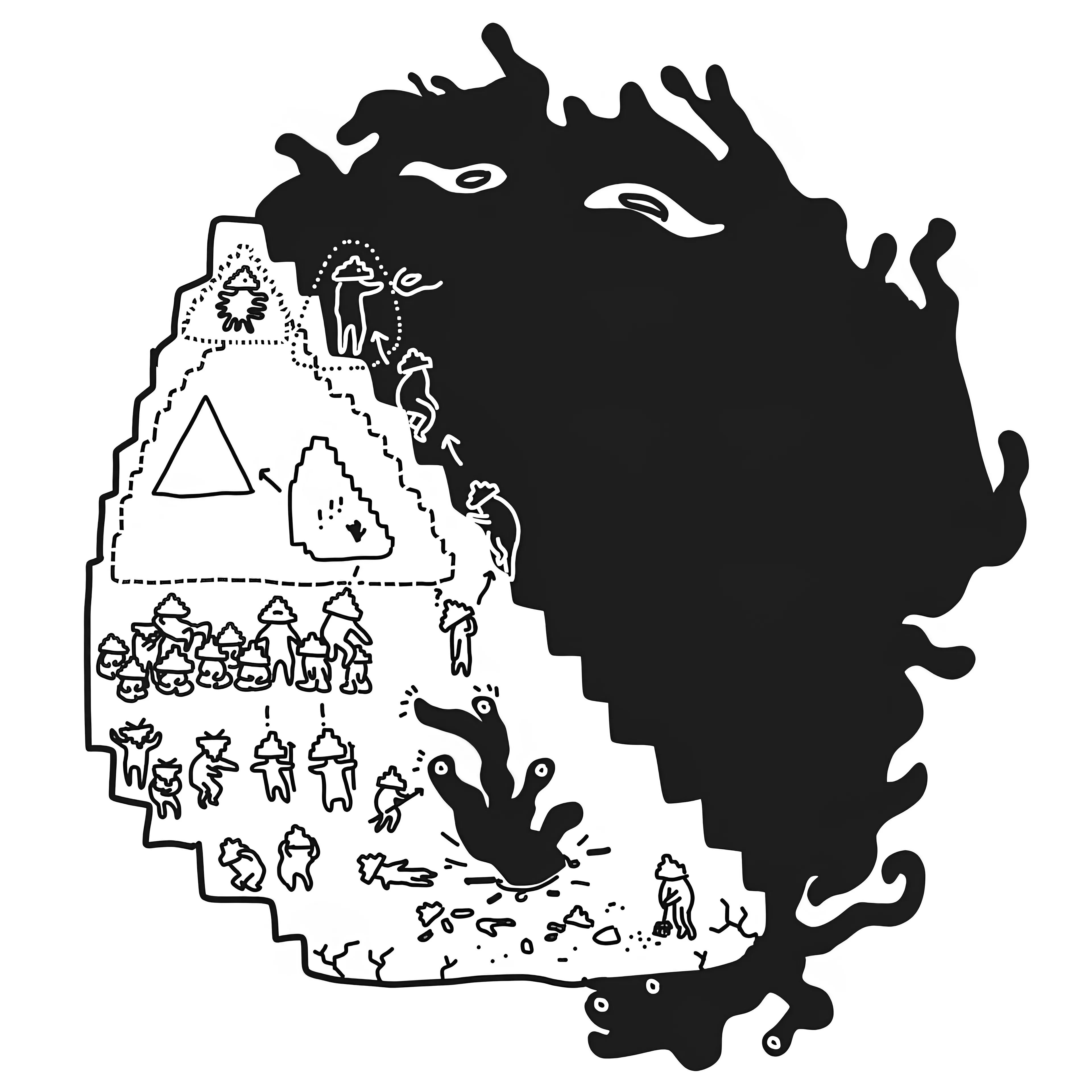 That which nourishes you across ages. 

Original digital drawing accompanying "What Is A World?" first published on ribbonfarm.com 3/5/2019

https://www.ribbonfarm.com/2019/03/05/worlding-raga-2-what-is-a-world/

1/1. 5568 x 5568px lossless png. 2019.


