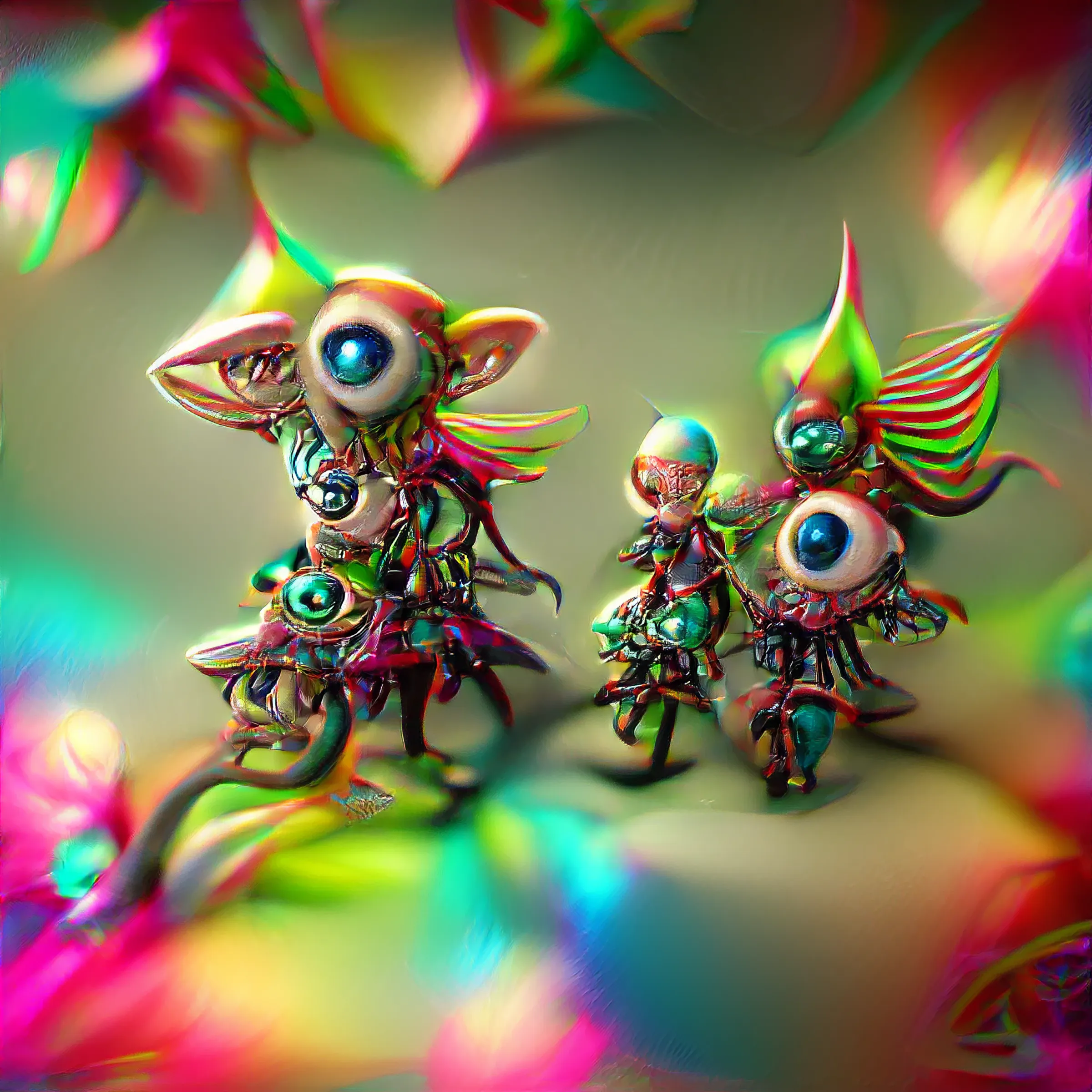 The Elves
These adorable nightmares are as curious about you as you are about them