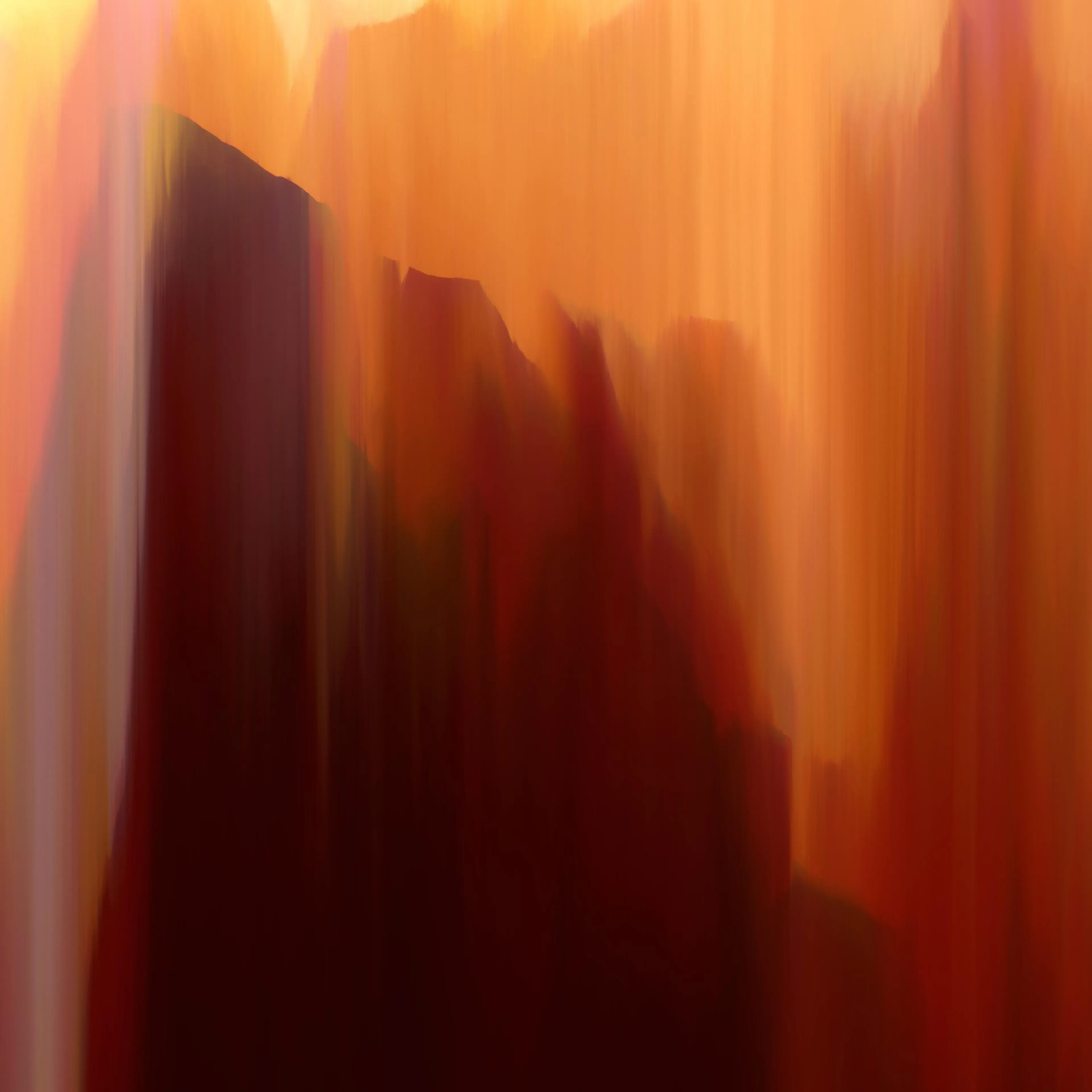 Layering pixels into a digital landscape.

This painting was created in Processing, by the means of a pixel sorting algorithm that uses generative methods to give different weights to pixels in the sorting process, dependent on external inputs.

By the nature of this technique, the forms and shapes of the final output can vary greatly from the input, revealing hidden landscapes and shapes, not noticed in the initial arrangement of pixels.

5000 x 5000px, 1 of 1.