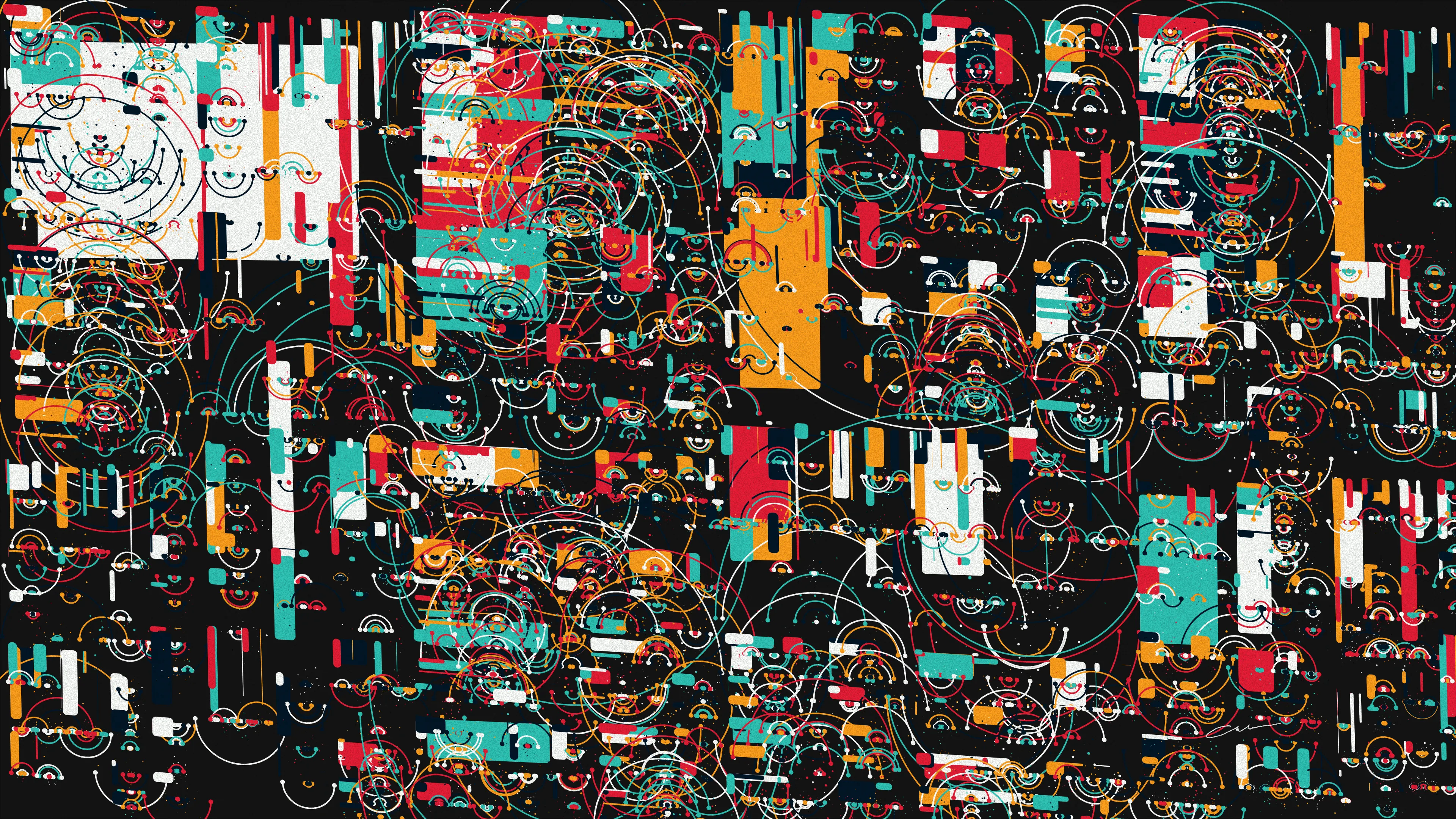 [Che-Yu Wu | Generative Art 4K Classic series]
Classic series will only mint a maximum of 10 works per algorithm on Foundation.

The causality is intricate. The road of destiny is sorted out in chaos.
Each world line is a different branch leading to the future.
This work is part of the recursive division series. 
Symbolizes unpredictable cause and effect.

Year of execution: 2020
 Technical data: Algorithm Art, p5.js