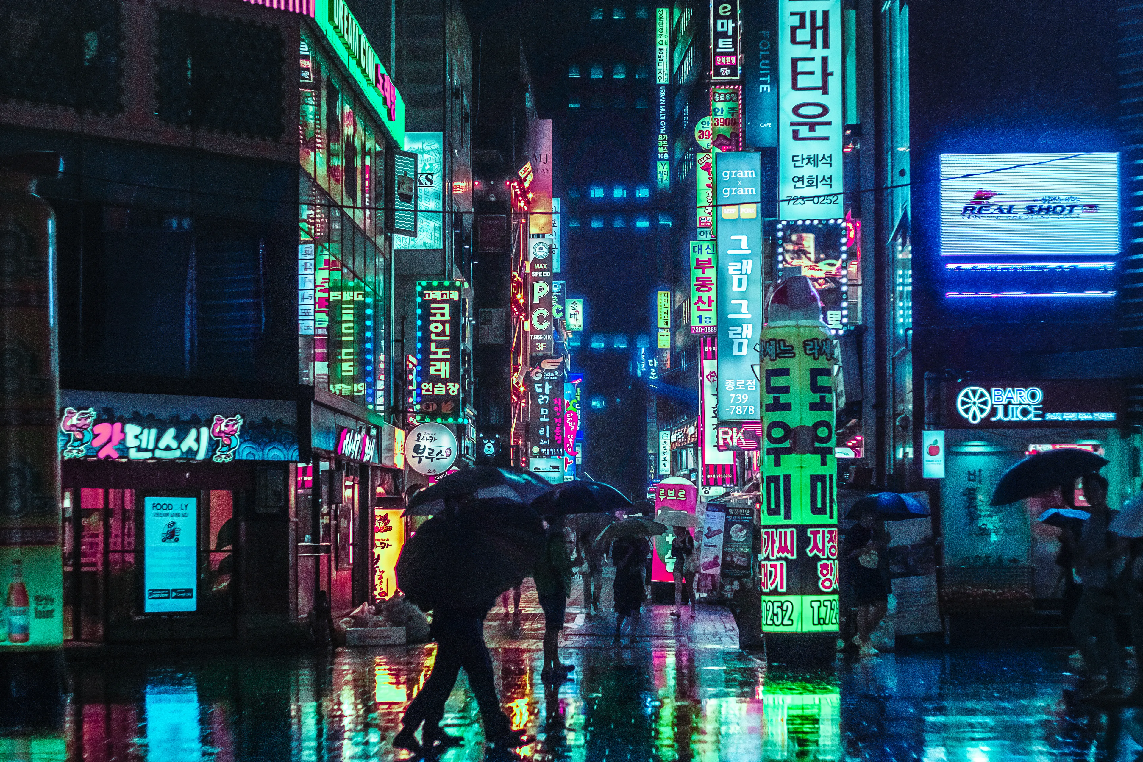 Neon in the night was shot and taken in Jongro, Seoul, South Korea. I took this while making videos about shooting with vintage lenses. My purpose was to show that you could still create a beautiful image with a lens that was more than 50 years old. I think the afterglow of the image is particularly beautiful and a hallmark of classic lenses. Sadly many of these shops have closed down during the pandemic and although businesses are starting up again, many are missing and won't return.