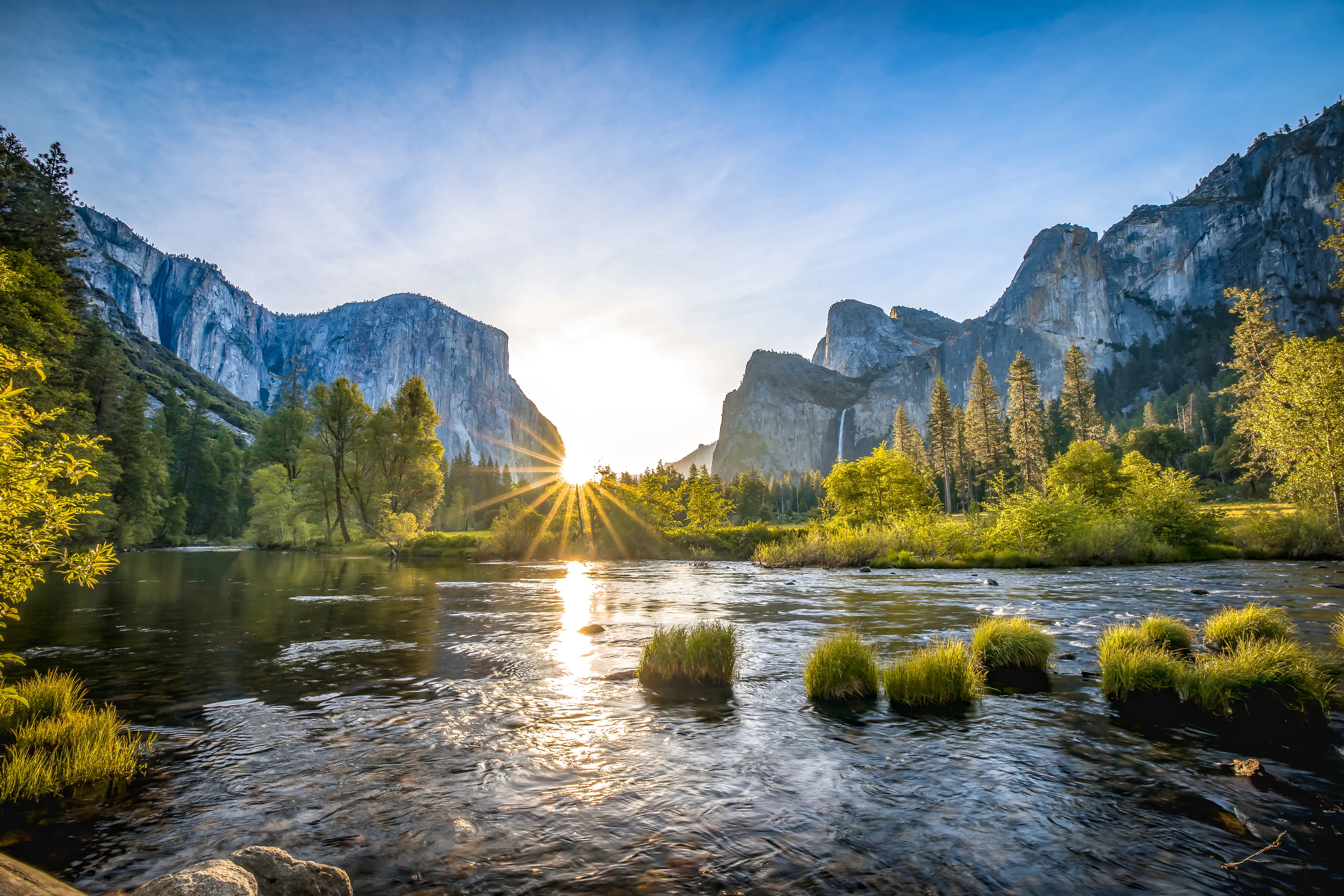 Yosemite has always been a place that I turn to when I need to do some soul searching. It's such a magical place to visit. During the pandemic, reservations were required for the park which made for less crowds, and a much more enjoyable experience. 

I snapped this photo in the Spring, after all the Winter snow had melted. I'll never forget watching the sunrise over the Merced River without a soul around. Bridalveil Falls was flowing in the distance. The sound of the river flowing, so serene.