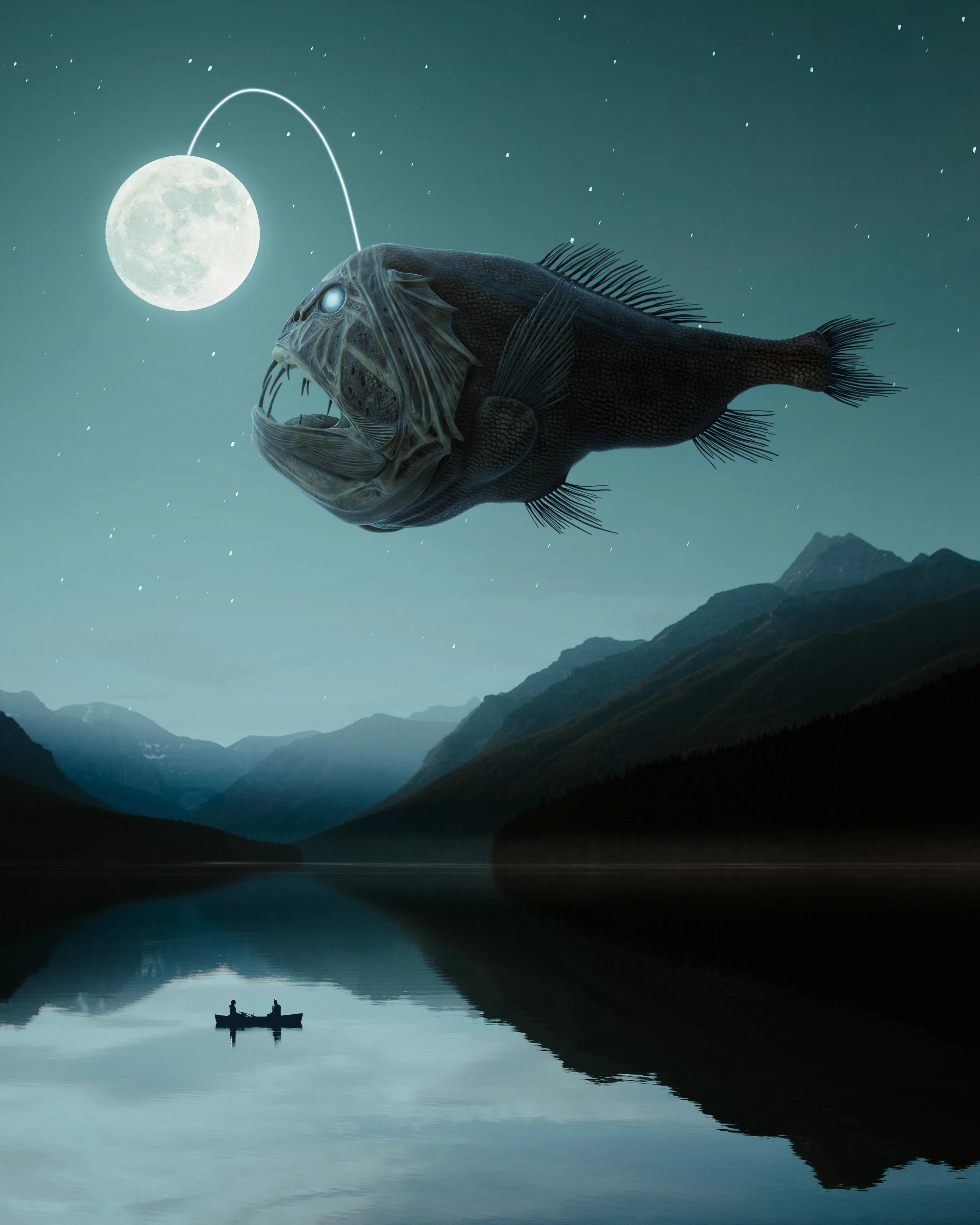 Art work created in 2019 by @TedsLittleDream. Digital composite with photoshop.