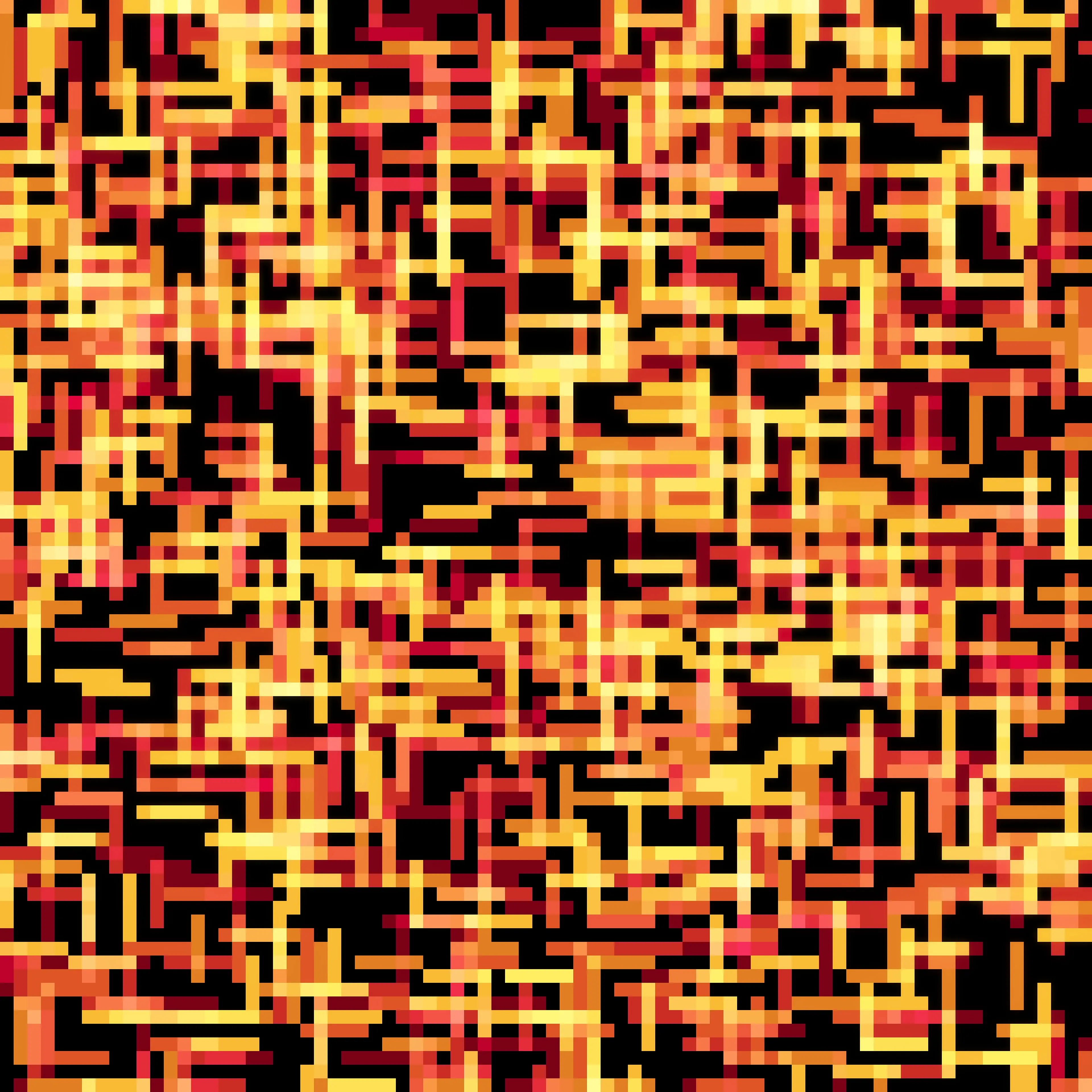 Algorithmically generated artwork.
These figures are formed at locations that overlap with other figures. When zoomed in, the clarity of each figure's light and color is seen. Colors are assigned using a five-color palette.
A radiant light shines through the area where these figures overlap.

 8000x8000 px

Created by RalenArc