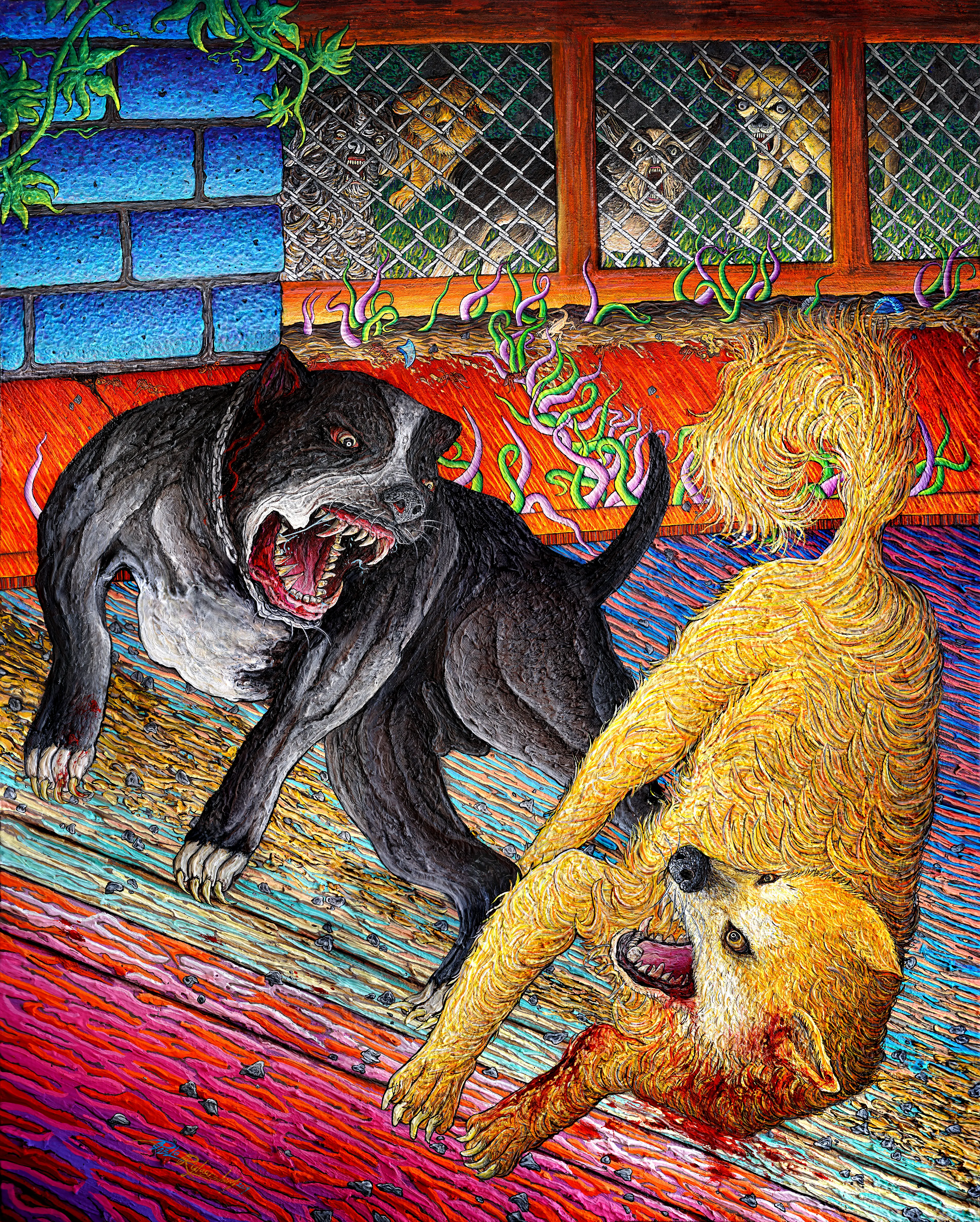 'It's not the size of the dog in the fight, it's the size of the fight in the dog'

-MT