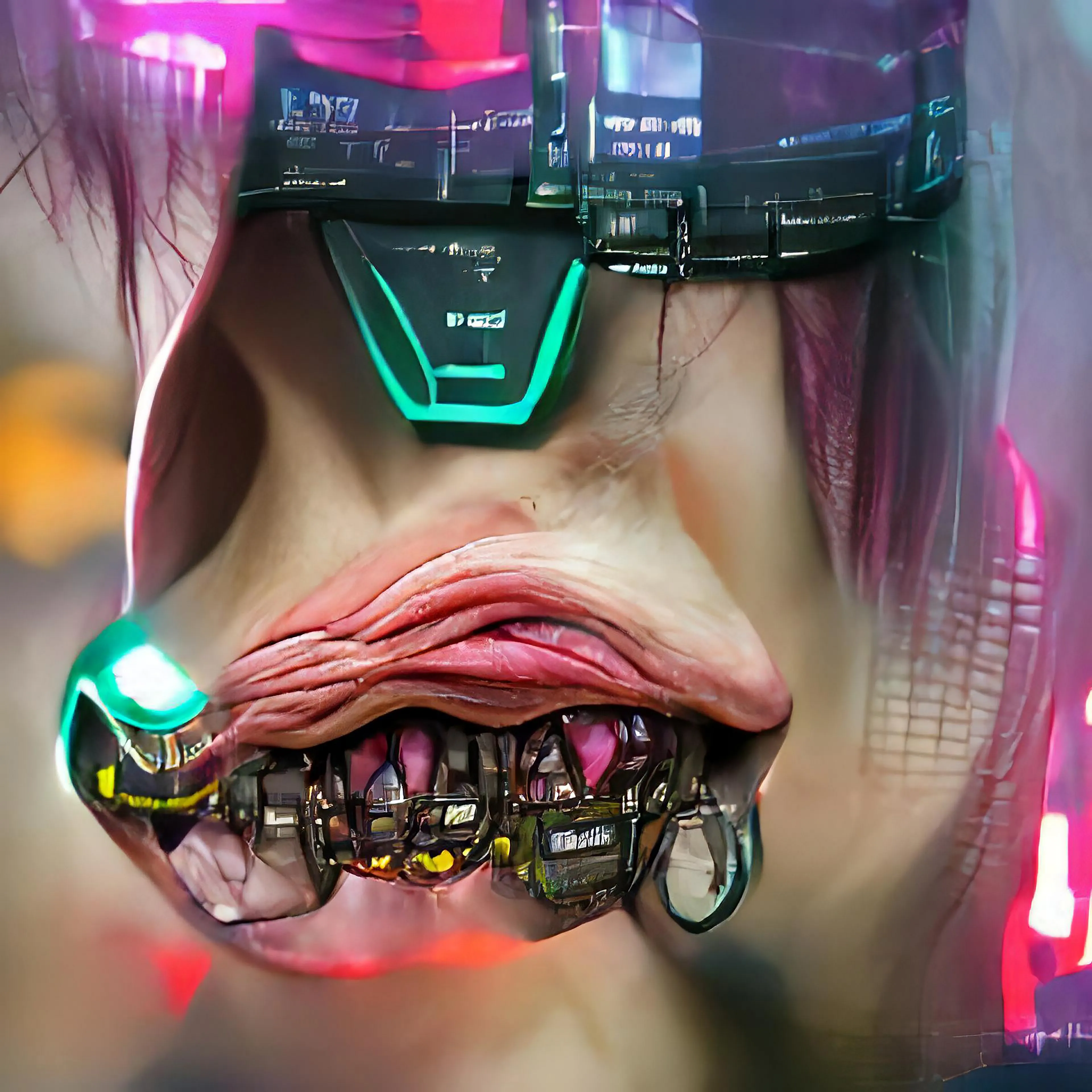 Electronic Hunger
6000x6000

Created using speech recognition and neural networks trained to transform speech into visuals, based on below input:

This one had evolved into an electronic hunger.
