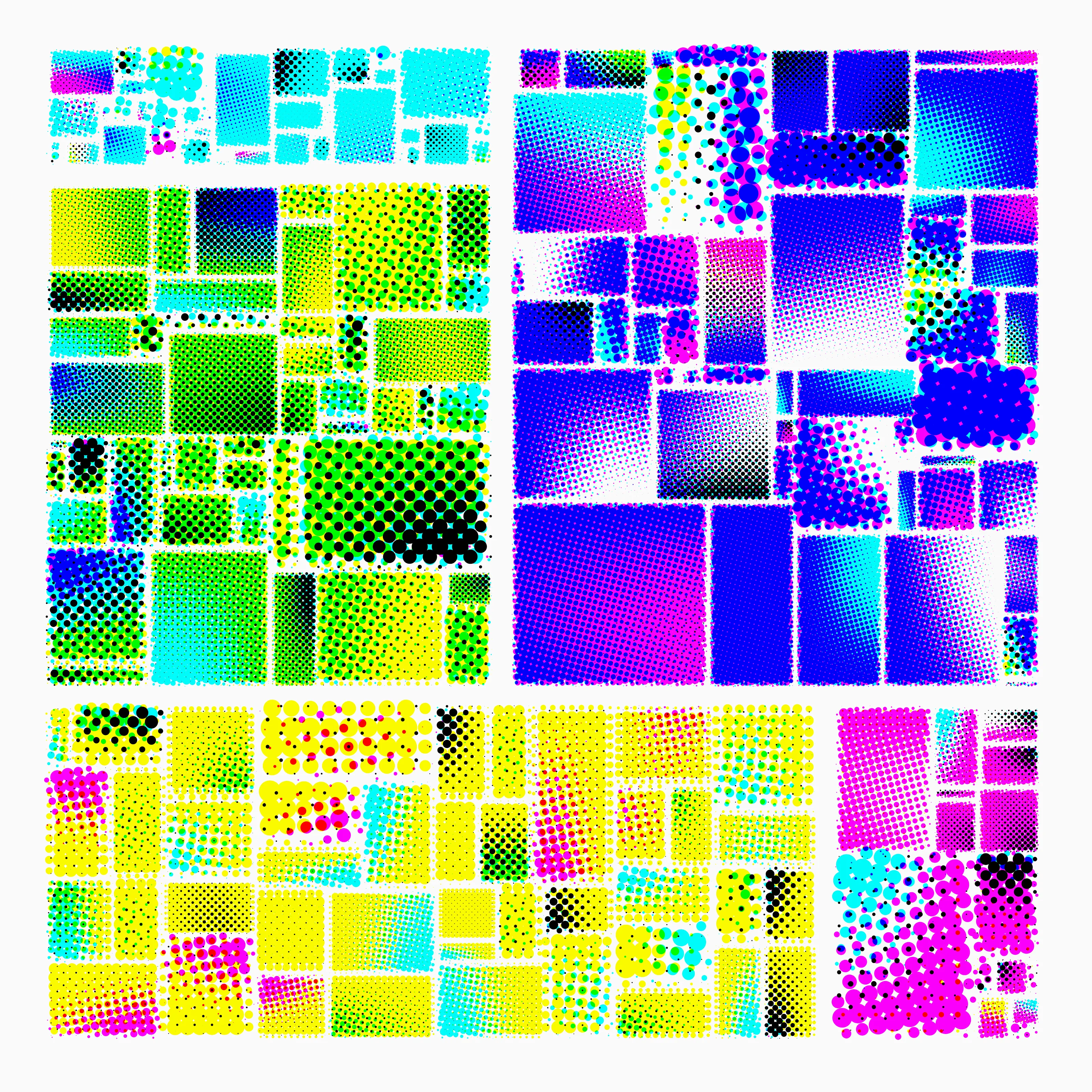Generative art meets data. This piece uses the CO2 emission per capita (from 2019), plus the number of trees per square kilometer (from 2014), for just over 200 countries, as the foundation for its design and creation.