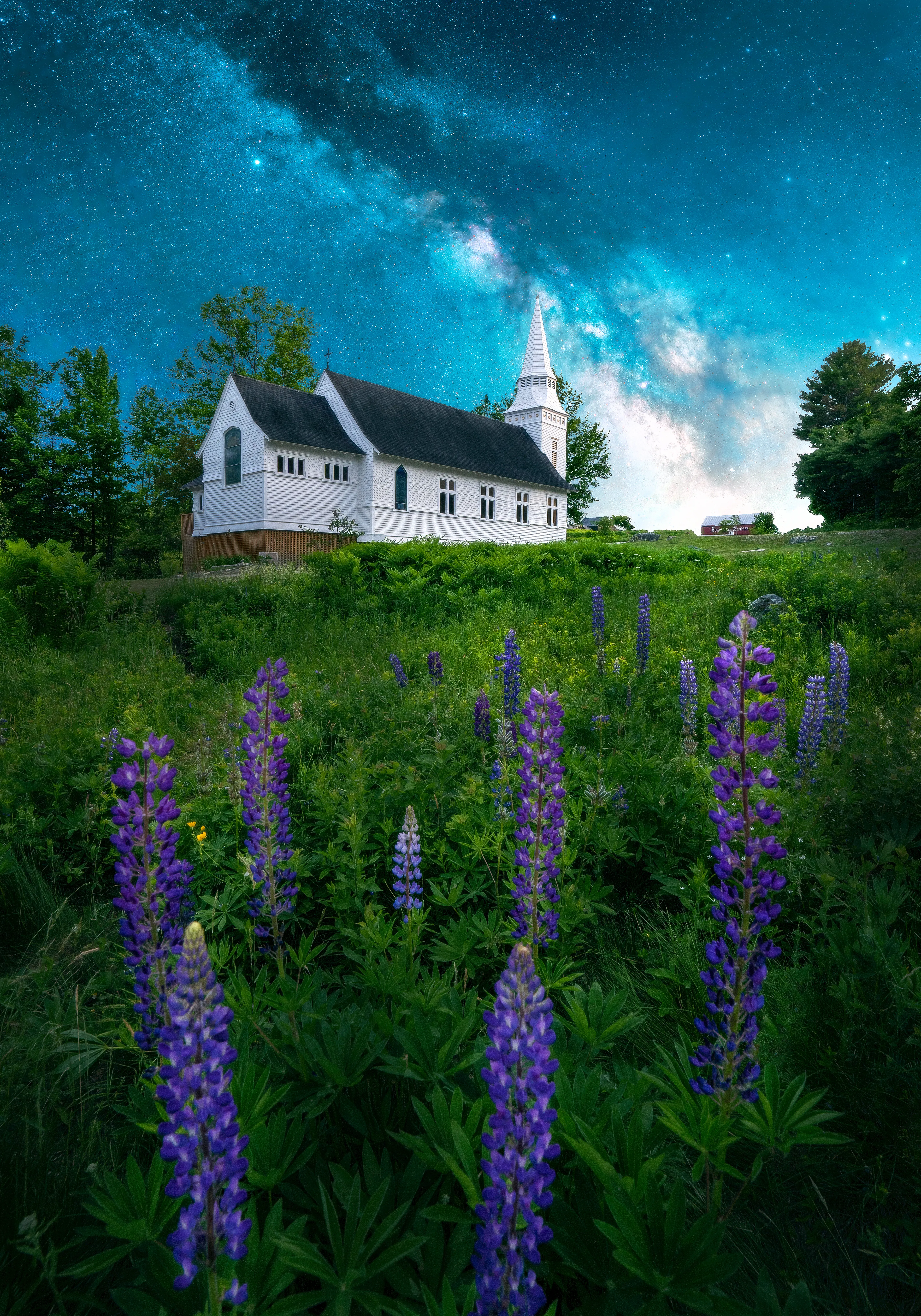 ASTROnomical IV embodies a perpetual progression in my photography.

I first visited this New England landmark in the summer of 2019. Despite my skills being undeveloped, I still remember coming away with some images I was proud of.

A few weeks ago I returned to this church for the first time, capturing it with all sorts of new techniques. It's fascinating for me to see how far I have progressed since the initial trip. This installment demonstrates everything what I am currently capable of. 