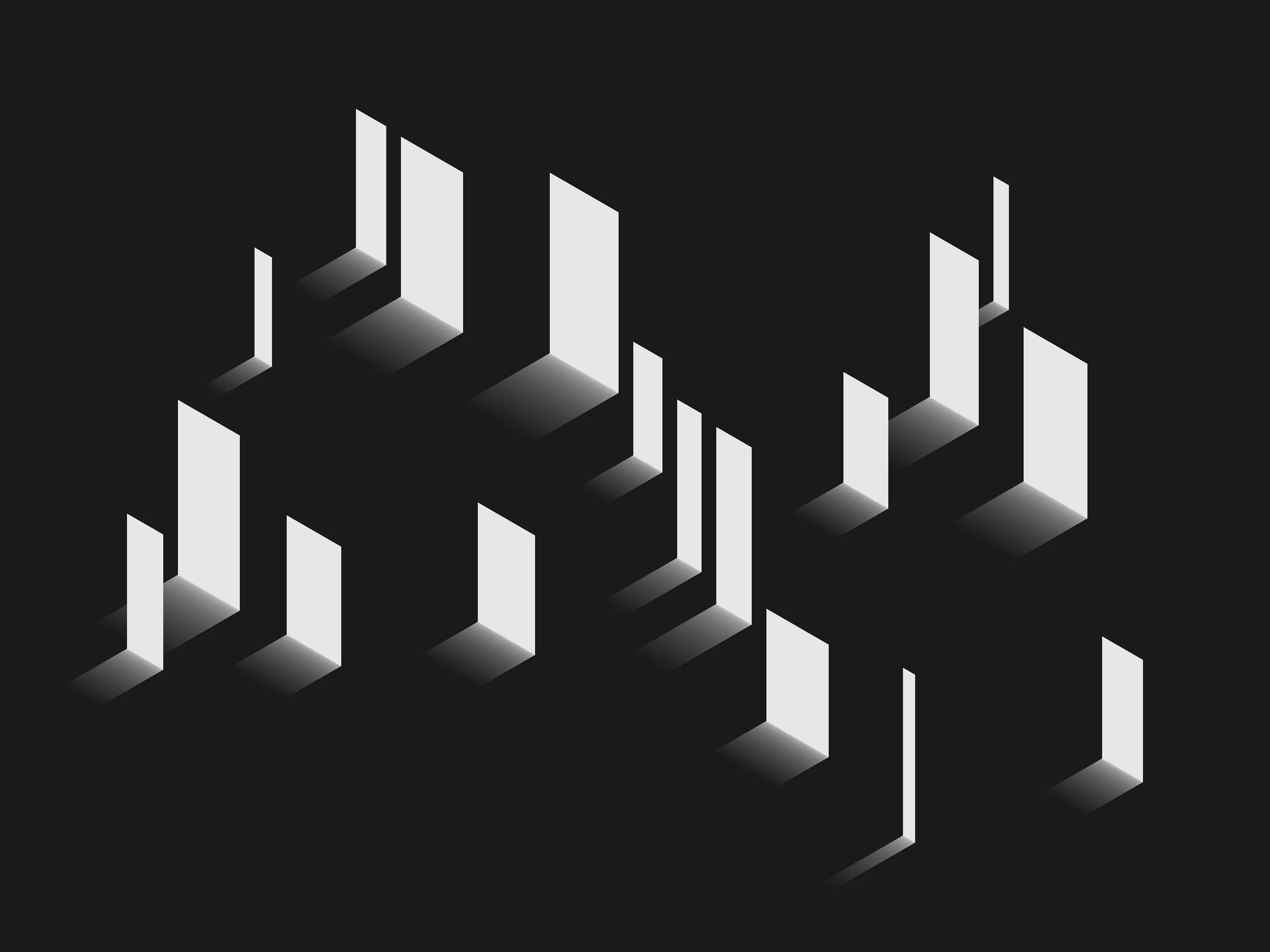 Monuments 09 by ippsketch
10000 × 7500 px
Edition 1 of 1
Selected output from a generative algorithm

Forms cast light
Sketched with code