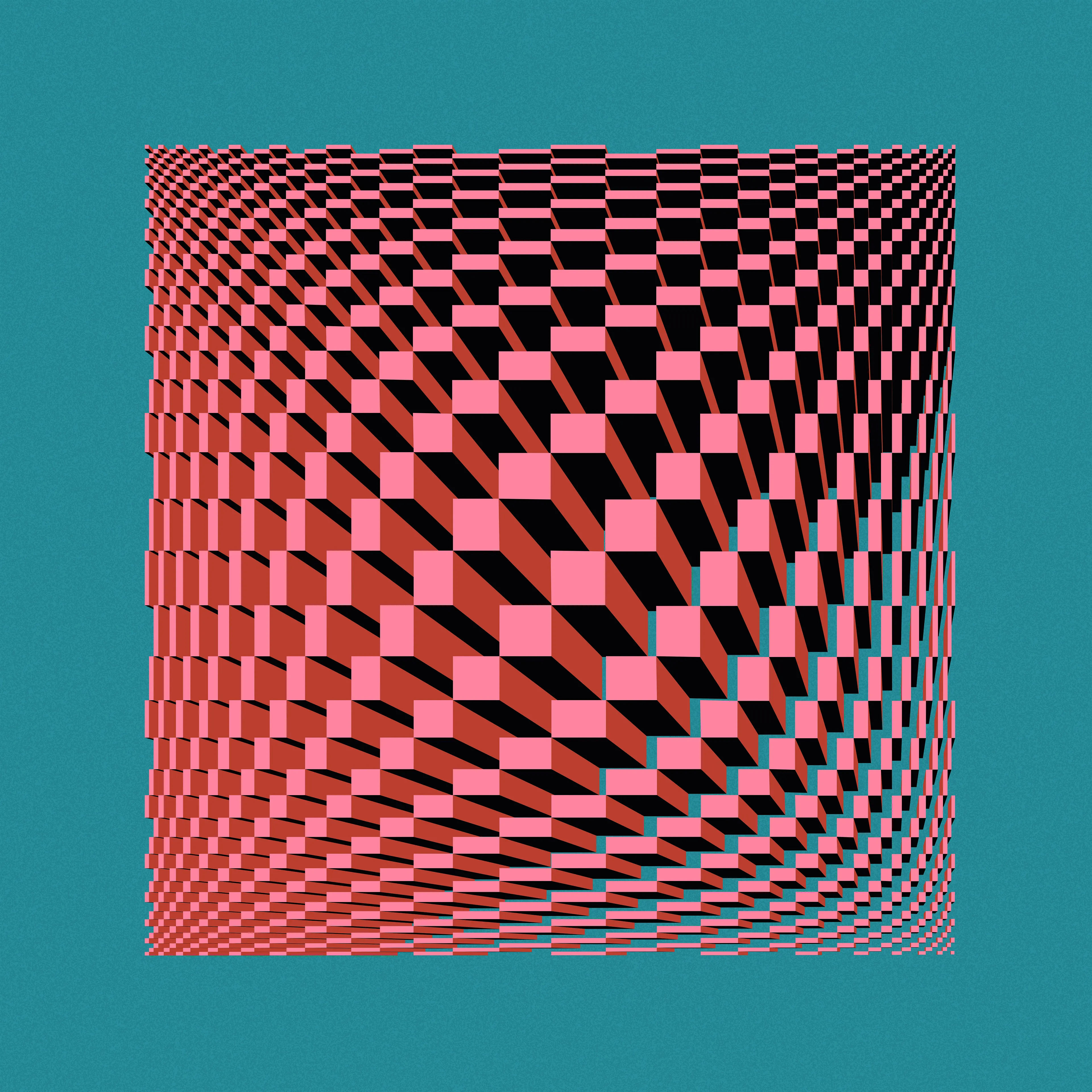 6000 x 6000.
Studies in the perception shift from 2d/3d space.