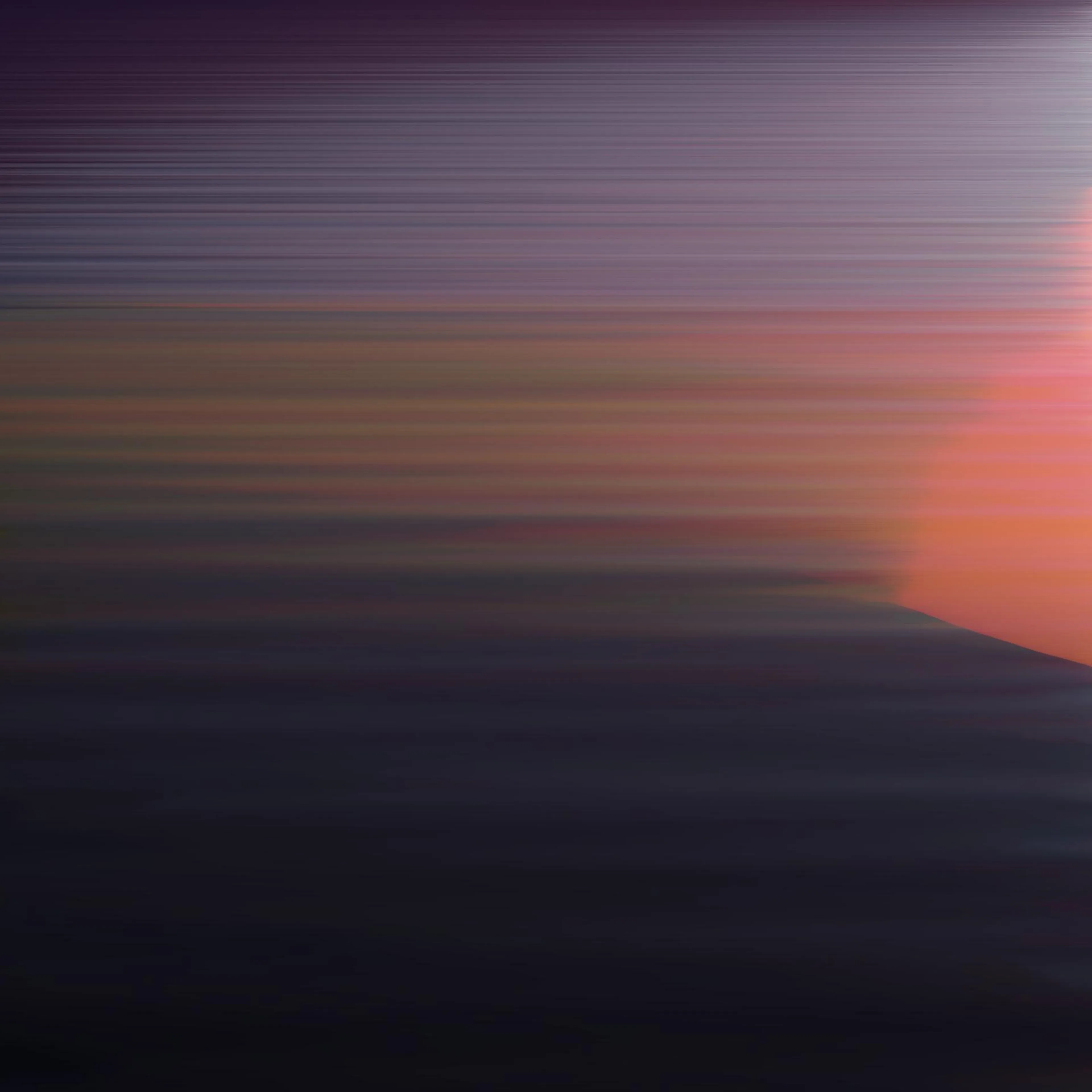 Layering pixels into a digital landscape.

This painting was created in Processing, by the means of a pixel sorting algorithm that uses generative methods to give different weights to pixels in the sorting process, dependent on external inputs.

By the nature of this technique, the forms and shapes of the final output can vary greatly from the input, revealing hidden landscapes and shapes, not noticed in the initial arrangement of pixels.

5000 x 5000px, 1 of 1.