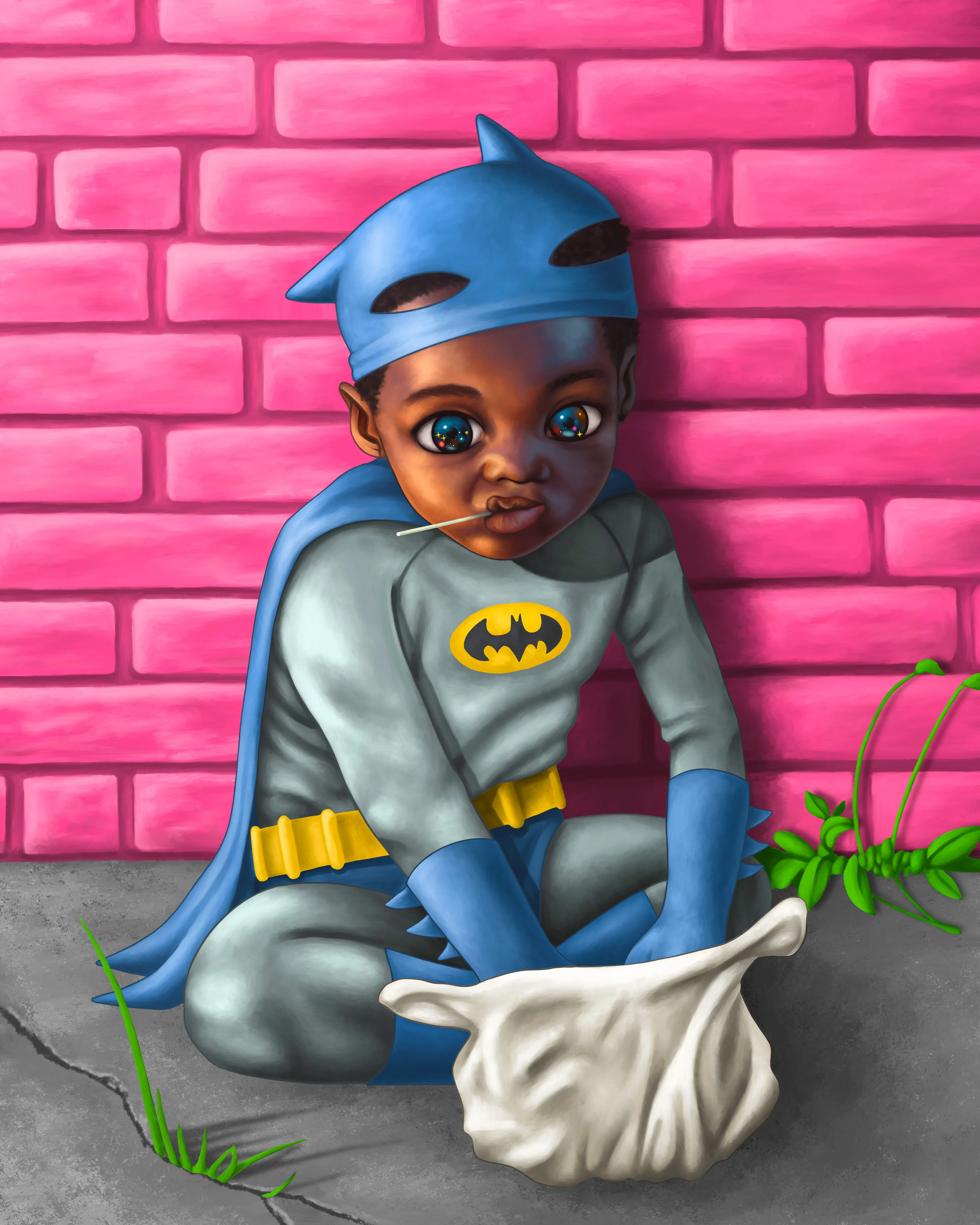 This work explores black joy & wonder in art.

