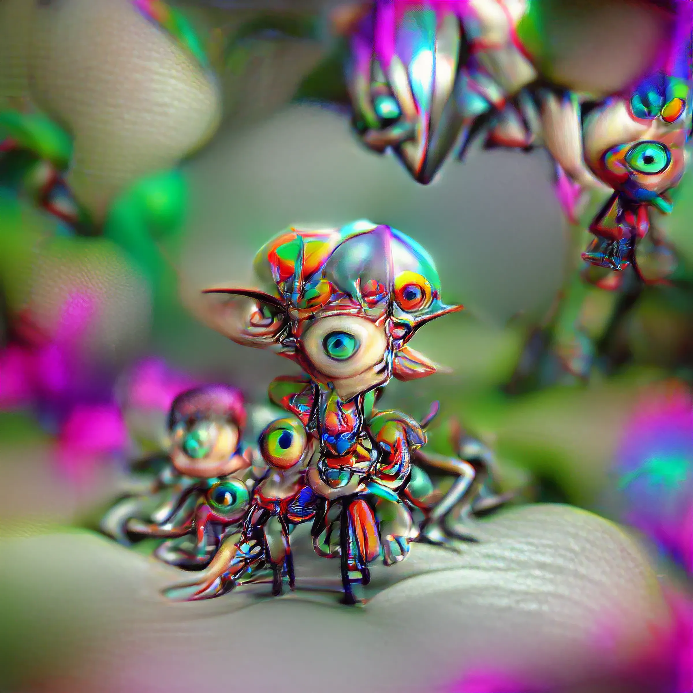 The Elves
These adorable nightmares are as curious about you as you are about them