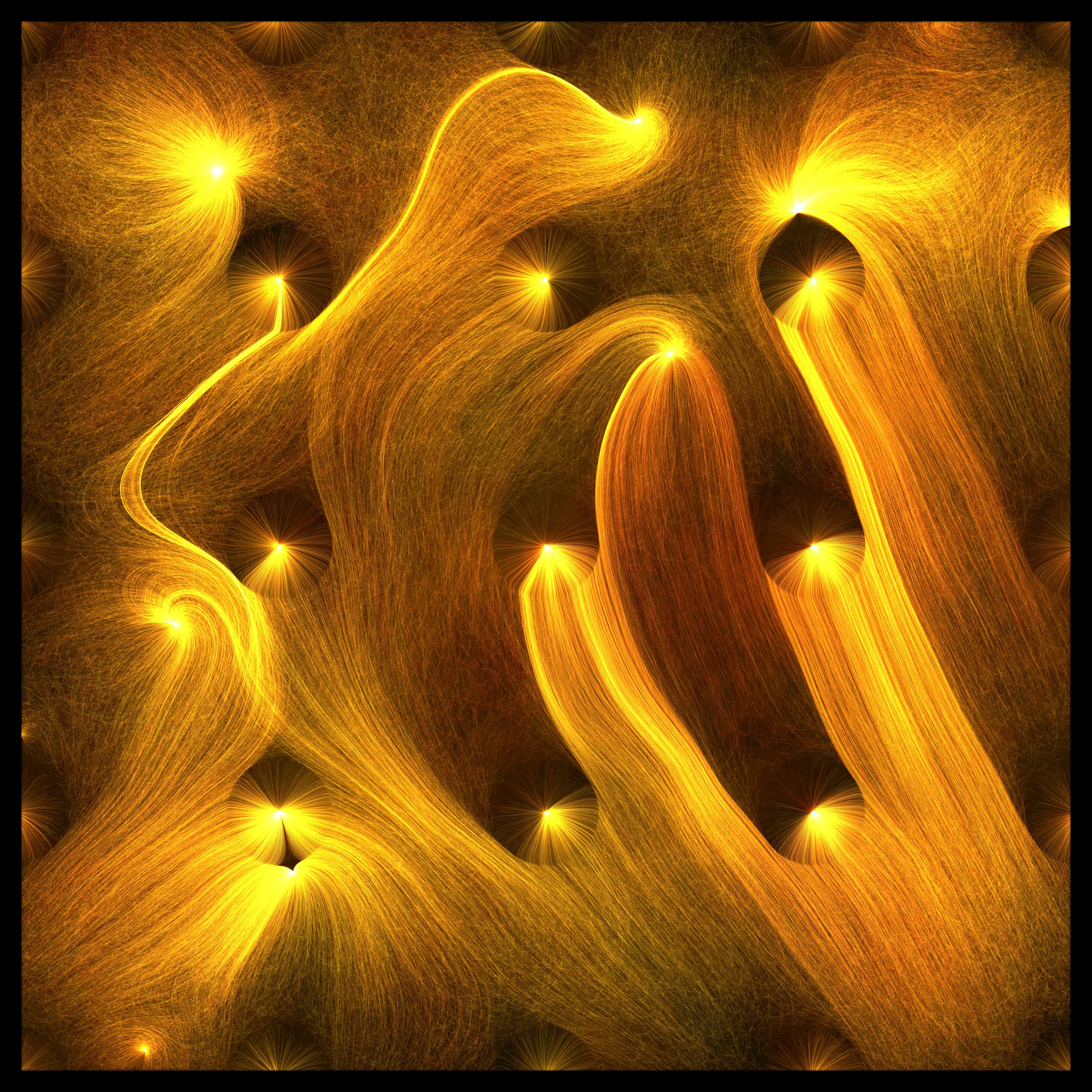 Inaki will be a long-form generative series exploring physical forces.
This is an output from an early iteration of the code that convinced me to pursue this idea.
The owner will get a free mint of Inaki when it is released.