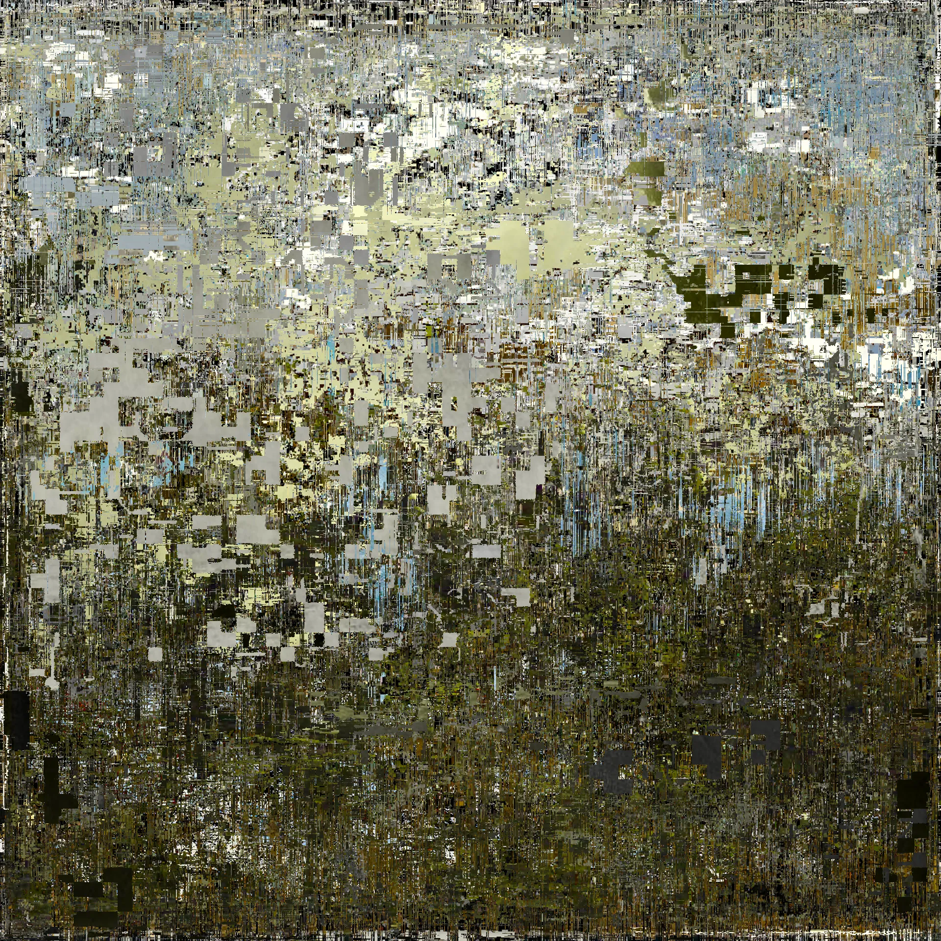 Landscape created by machine learning and computer vision algorithms, from XVIII and XIX century paintings
