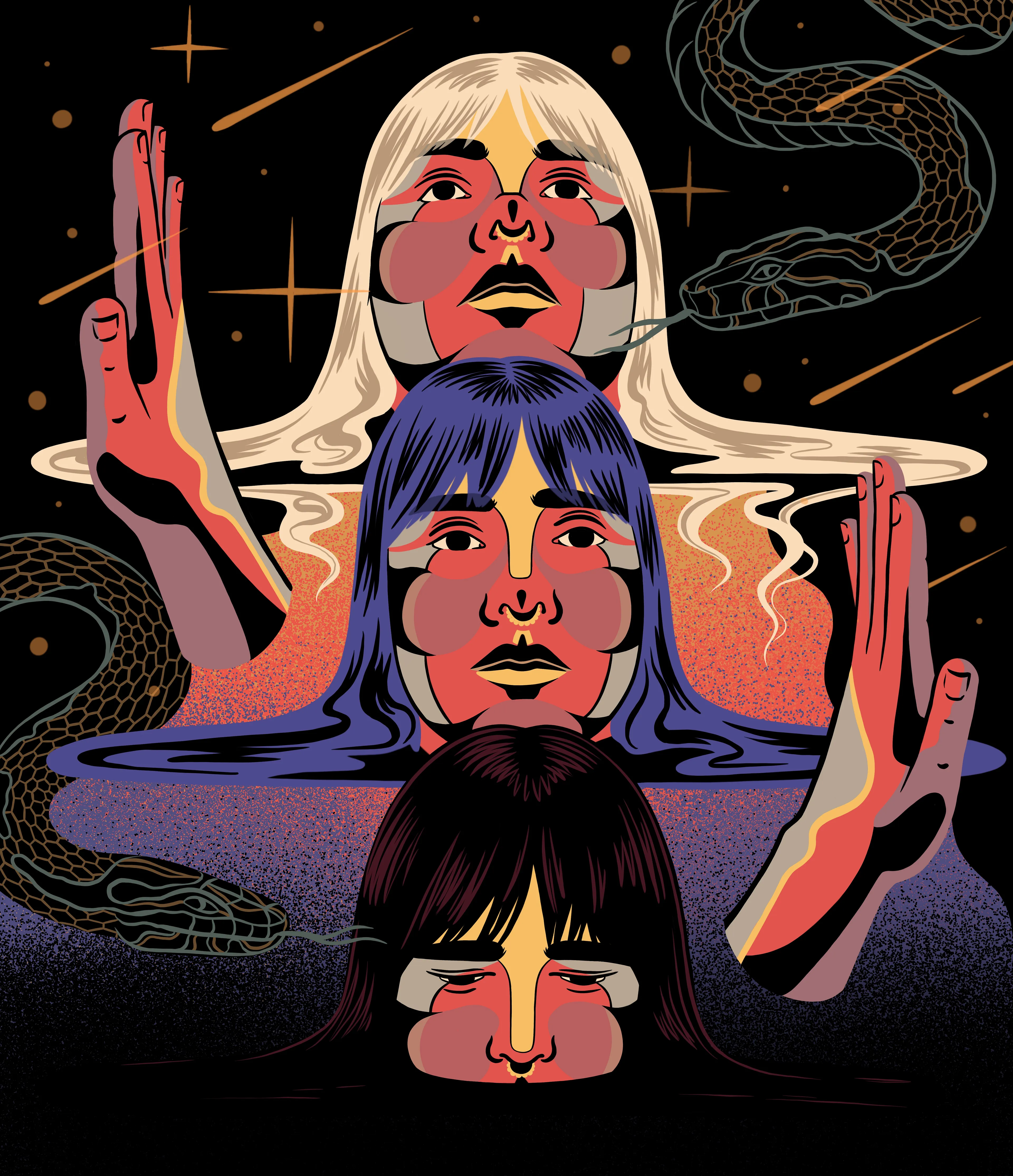 On a good day
within these infinite selfs
I find infinite shelter
within myself