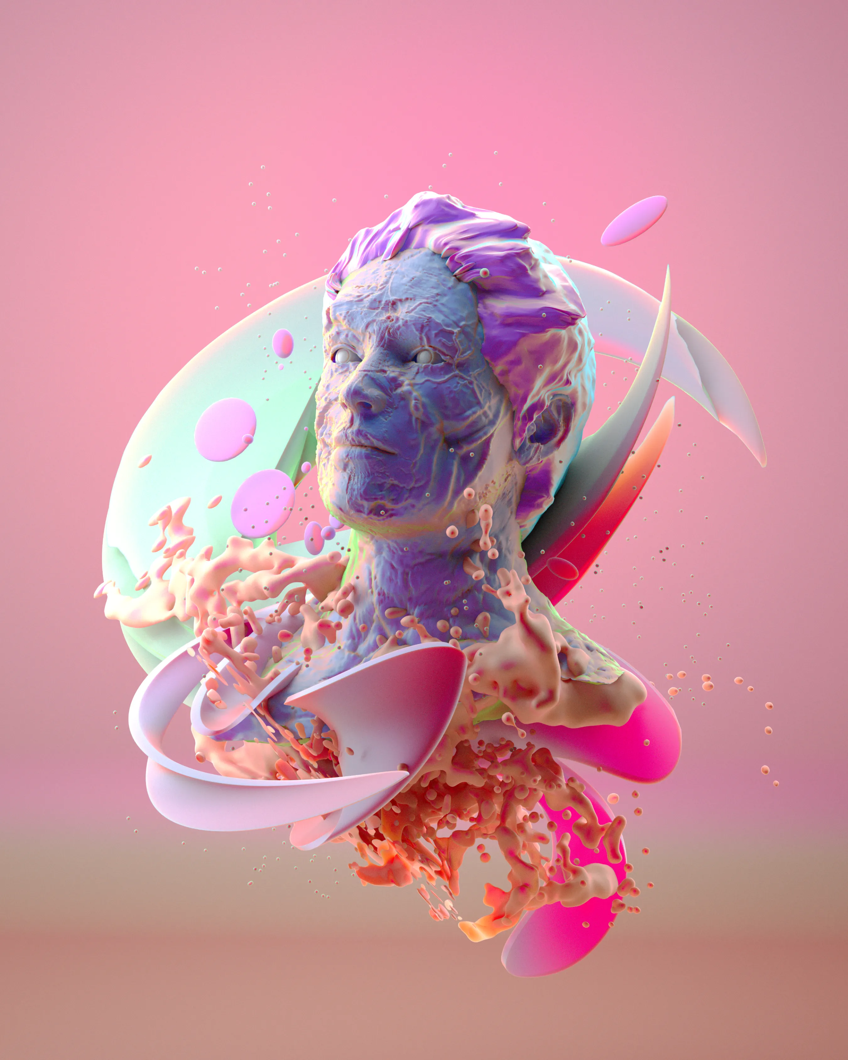 This is the second piece in the "Portrait of a Collector" series by George Williams and Chikai Ohazama.

Full story on the "Portrait of a Collector" series:
https://lifeofc.medium.com/portrait-of-a-collector-37d4c46f77f8