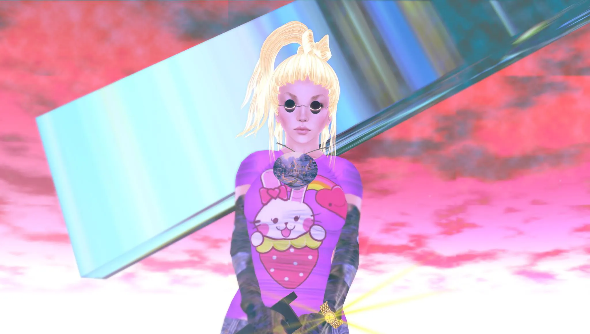 My first profile photo on Facebook, June 7th, 2012.
.png file, 2048 x 1161 px

Over the past decade I have worked to connect the dots of the metaverse, to express agency as an avatar and to celebrate the liberty of the virtual self. This was from one of the earliest days of mine on social media, an avatar making physical friends.

I just keep thinking about what Jennifer Lopez once said:
"I'm Real."