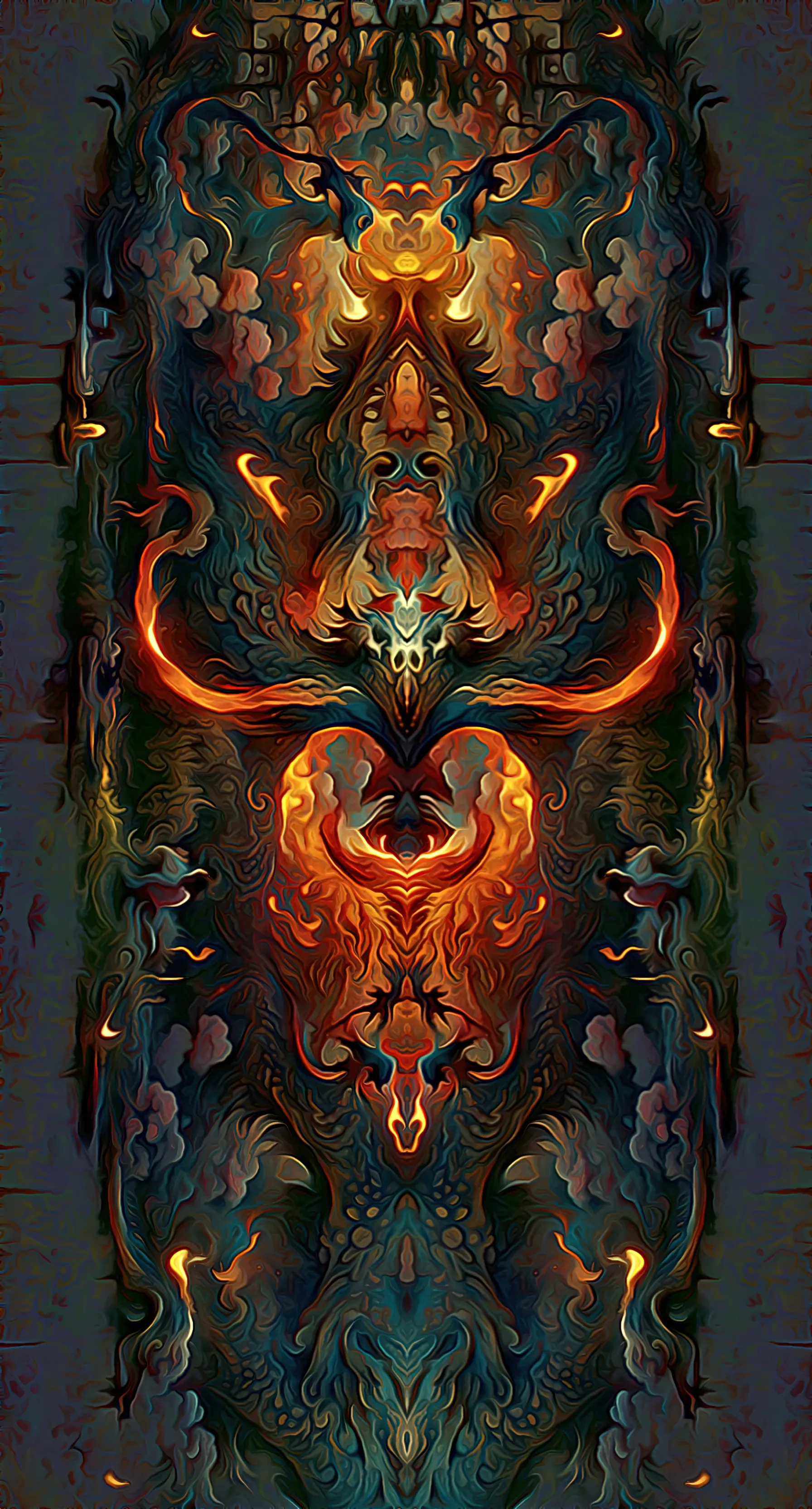 A kingdom of chaos, darkness and heat expelled from the core. A sense of dread sweeps quietly across the land as it clings to the cold ground. 

Dimensions: 1792x3328

In collaboration with Rikkar.