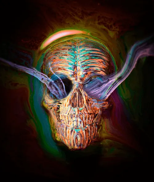 A collaboration between James Fox & Frenetik Void.