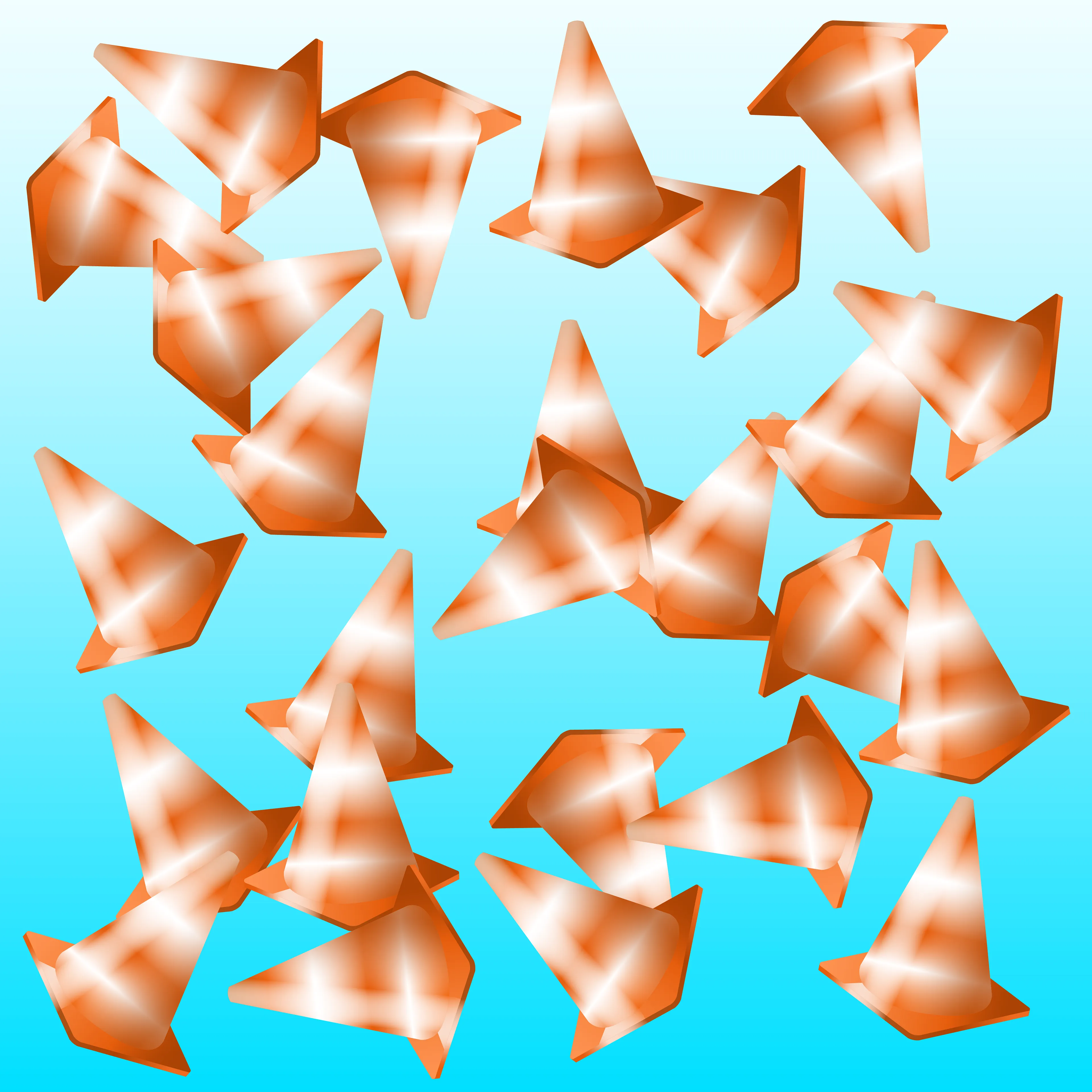 Is it strange that there are so many cones?
