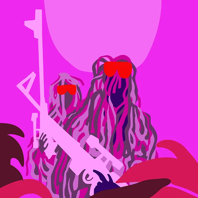 Art Party is a collection of artistic themes that appear in the exhibit work of Todd James.  Todd is excited to introduce a sampling of his art to the web3 community, and also to provide his IRL collectors who are new to the web3 space with some familiar works to enjoy.