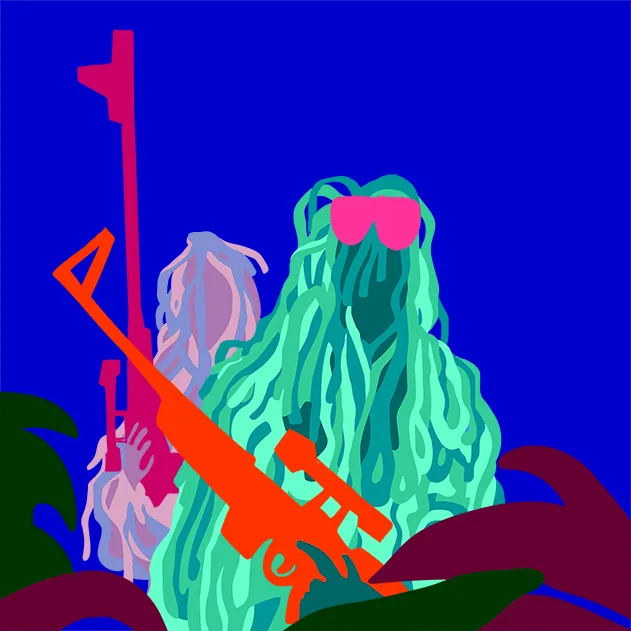 Art Party is a collection of artistic themes that appear in the exhibit work of Todd James.  Todd is excited to introduce a sampling of his art to the web3 community, and also to provide his IRL collectors who are new to the web3 space with some familiar works to enjoy.