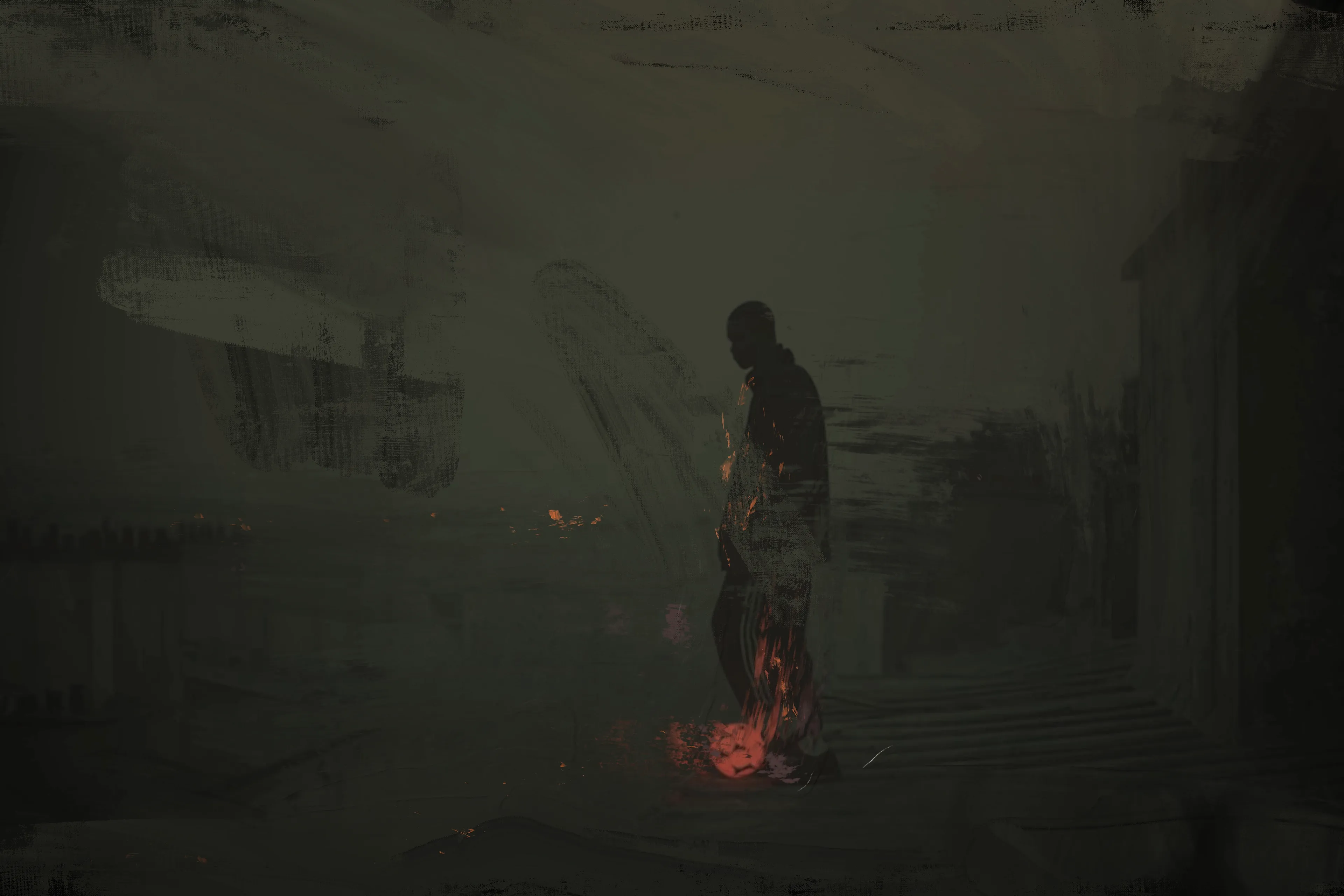 Technocrats Rule I Football Fireball

Film Still Painting 18

Post Painting

Circa 2025