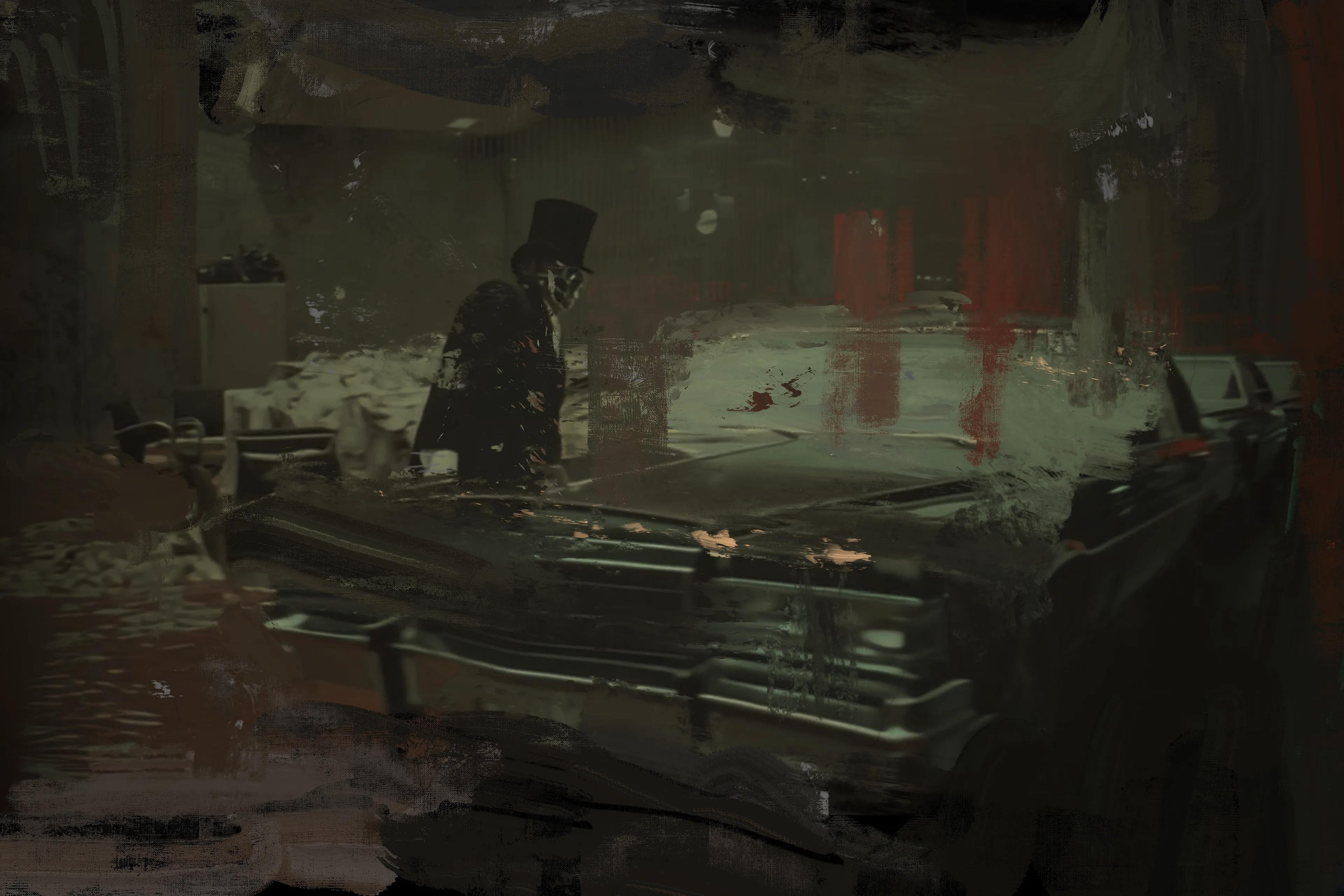 Technocrats Rule I Monsieur Top Hat

Film Still Painting 9

Post Painting

Circa 2025