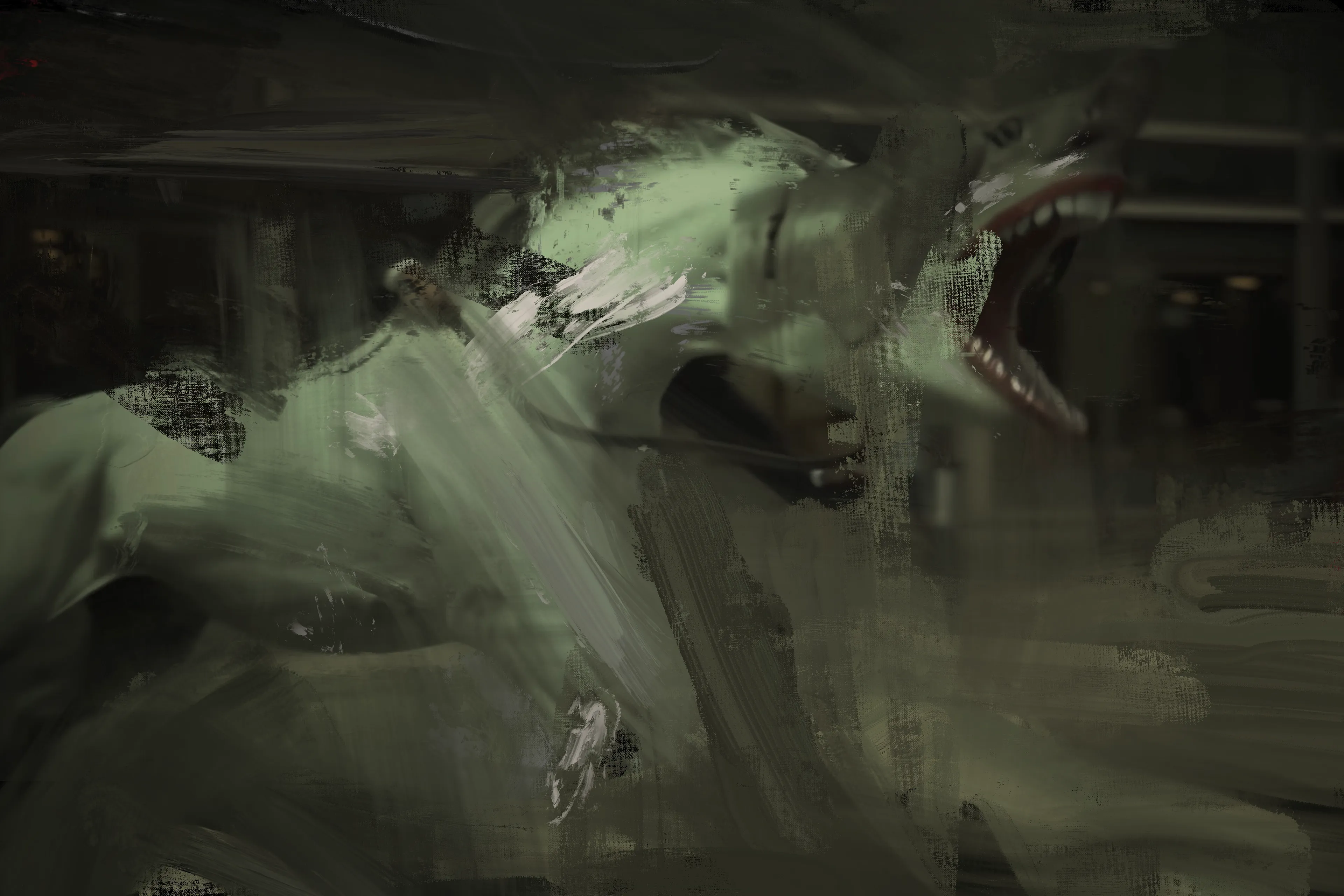 Technocrats Rule I Stallion Shark

Film Still Painting 14

Post Painting

Circa 2025