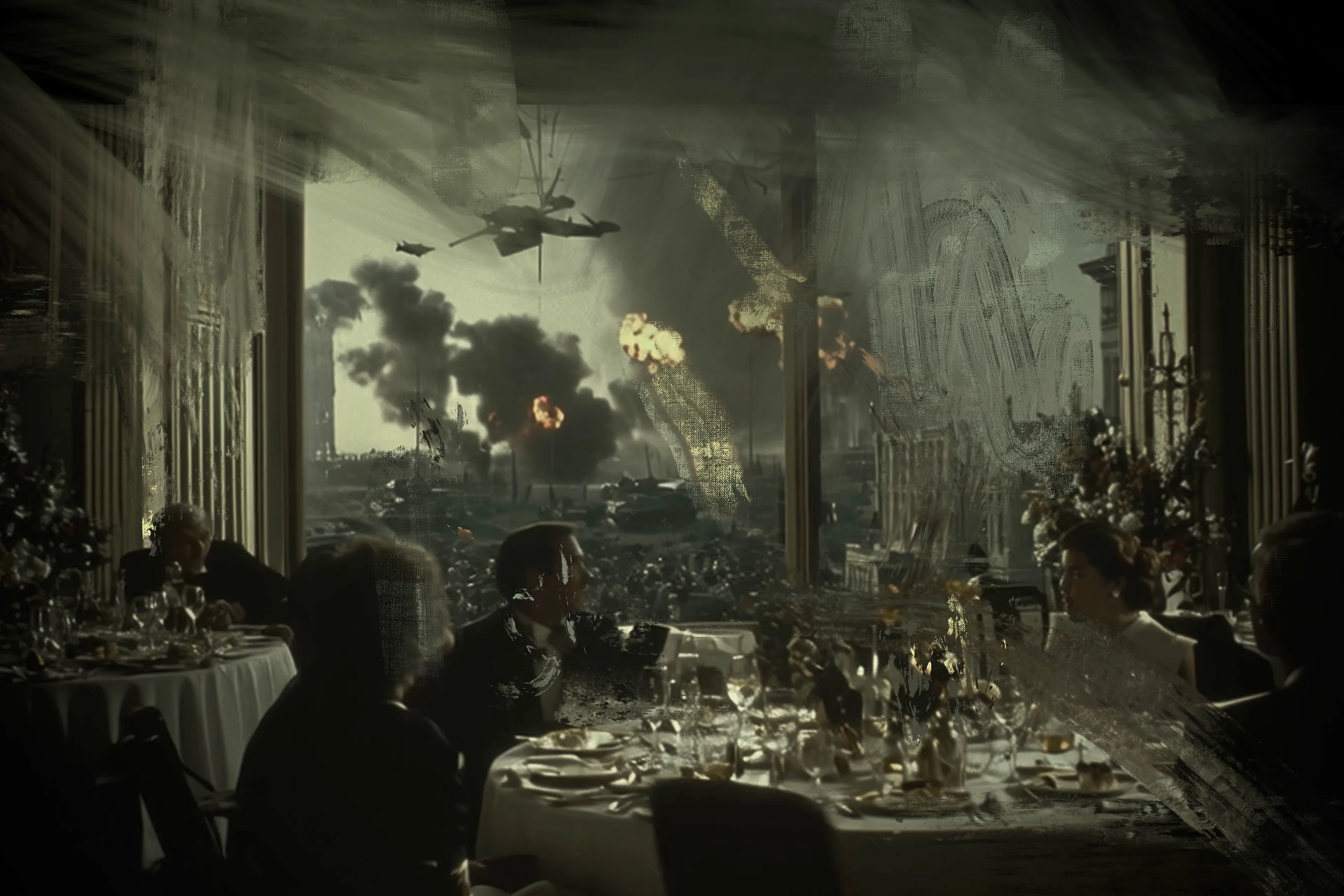 Technocrats Rule I Bourgeoisie Dinner

Film Still Painting 12

Post Painting

Circa 2025