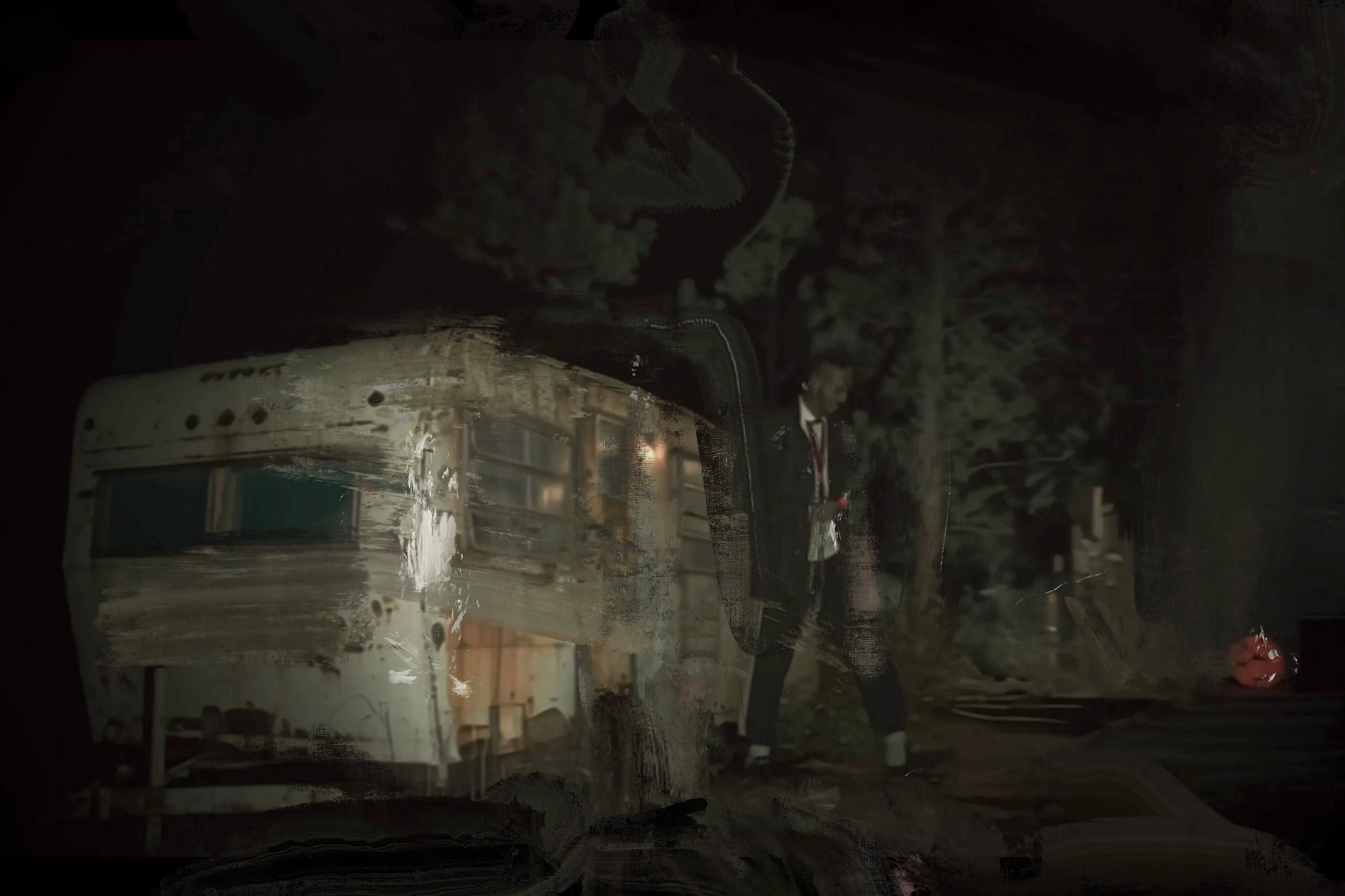 Technocrats Rule I Forest Interloper

Film Still Painting 17

Post Painting

Circa 2025