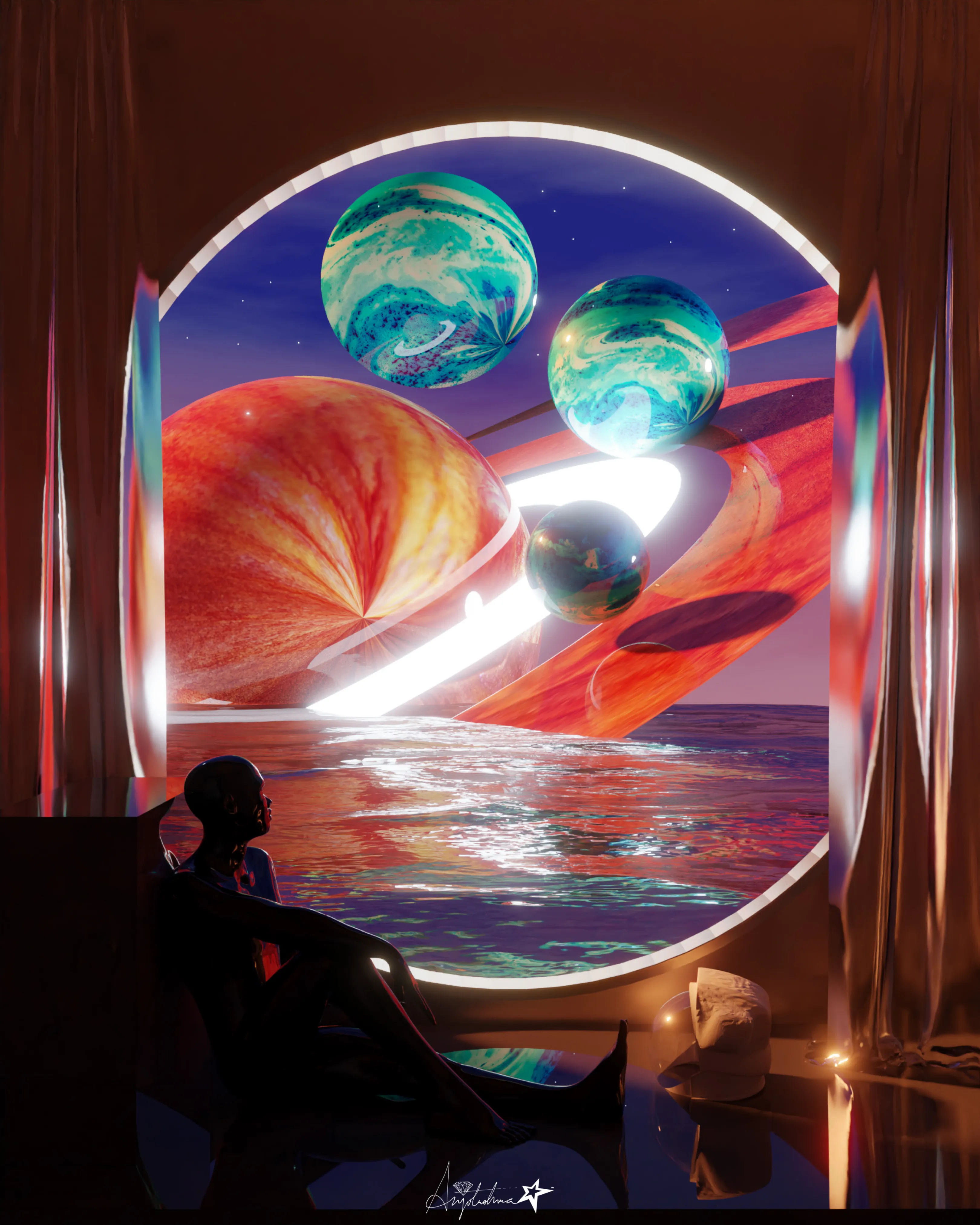 We could be universes away but I would wait for as long as it takes to see you again