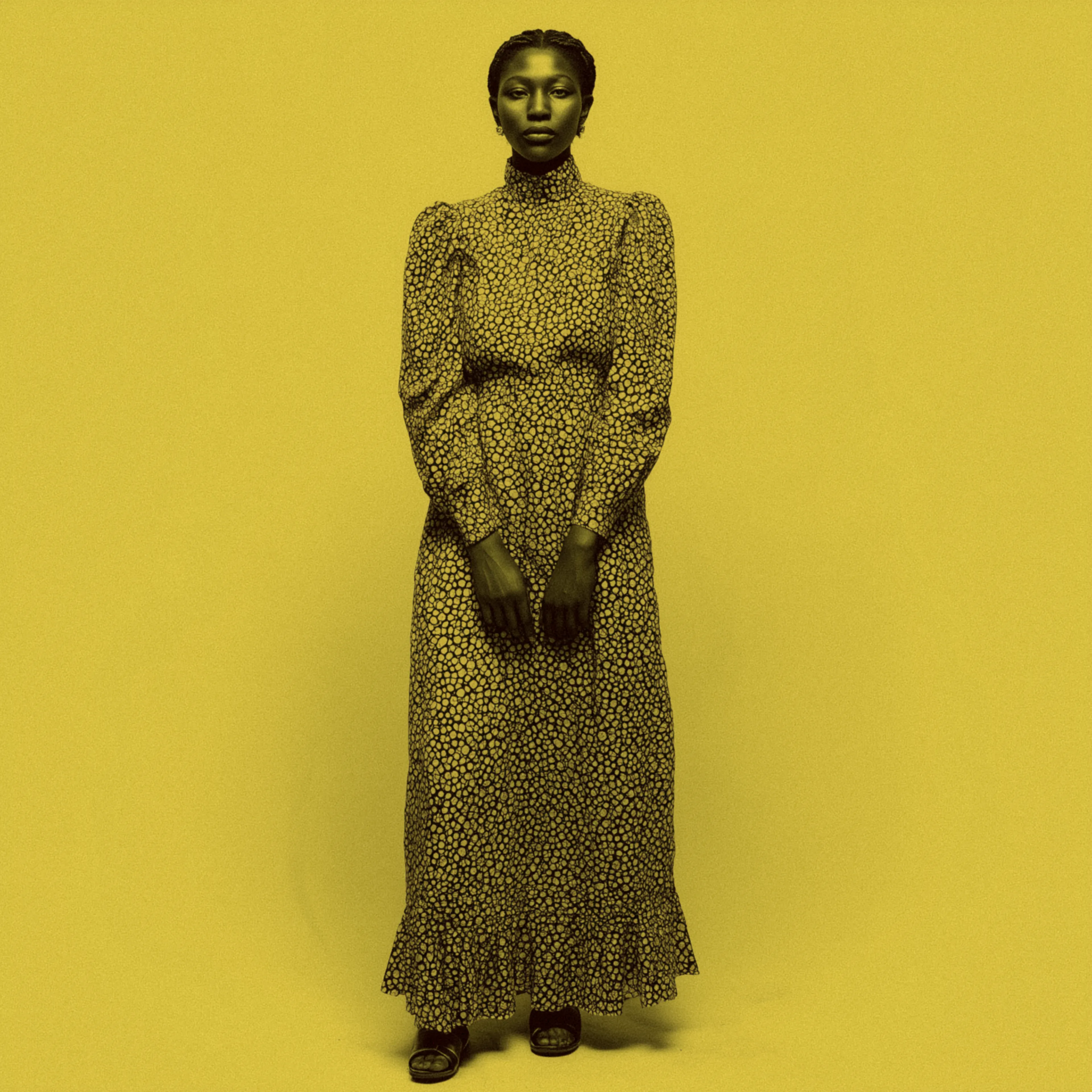 "Le Bal du Jour: Inna Modja's Homage to West African Studio Photography Tradition"

Inna Modja's new series honors West African studio photography masters like Malick Sidibé and Sanlé Sory through a contemporary lens. These photographs reimagine classic portrait traditions, blending timeless elegance with modern innovation to celebrate cultural heritage.