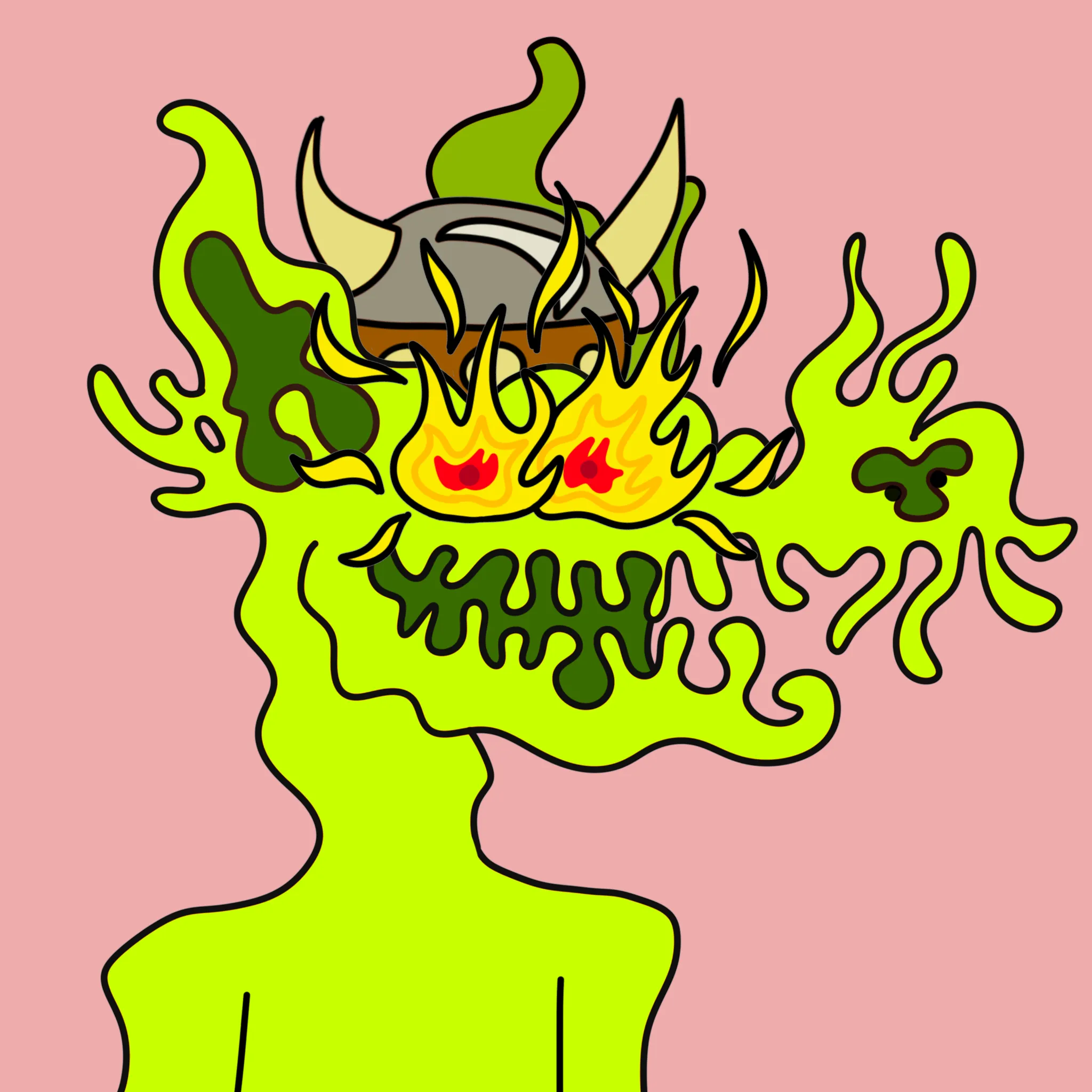 5 k CC0 wolves | drawn by hand, generated by code and curated by the artist | no roadmap, you own the art | !AWOO