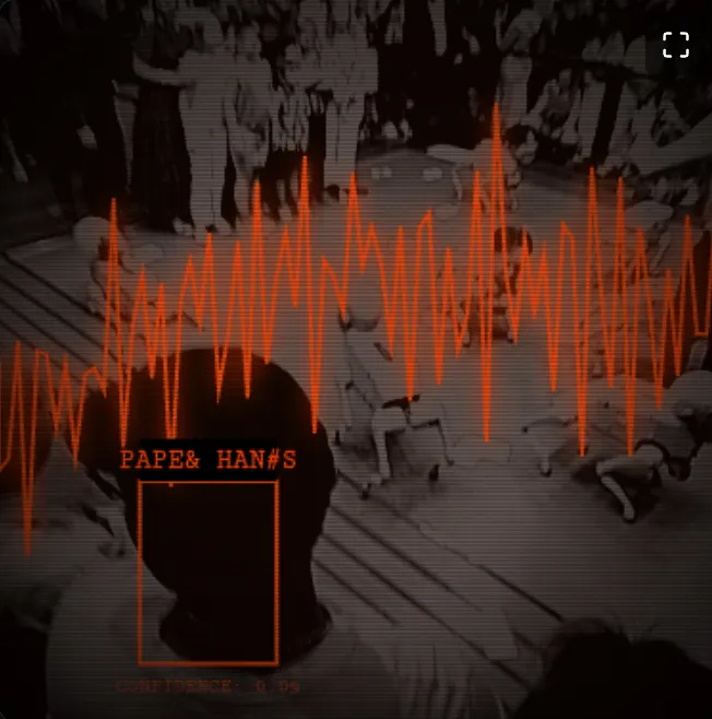 beep boop screeeeeeetch Art Basel 2025 @ Zero10 
low-fi hi-tek infiltration snapshot  
[ PAPE& HAN#S ]